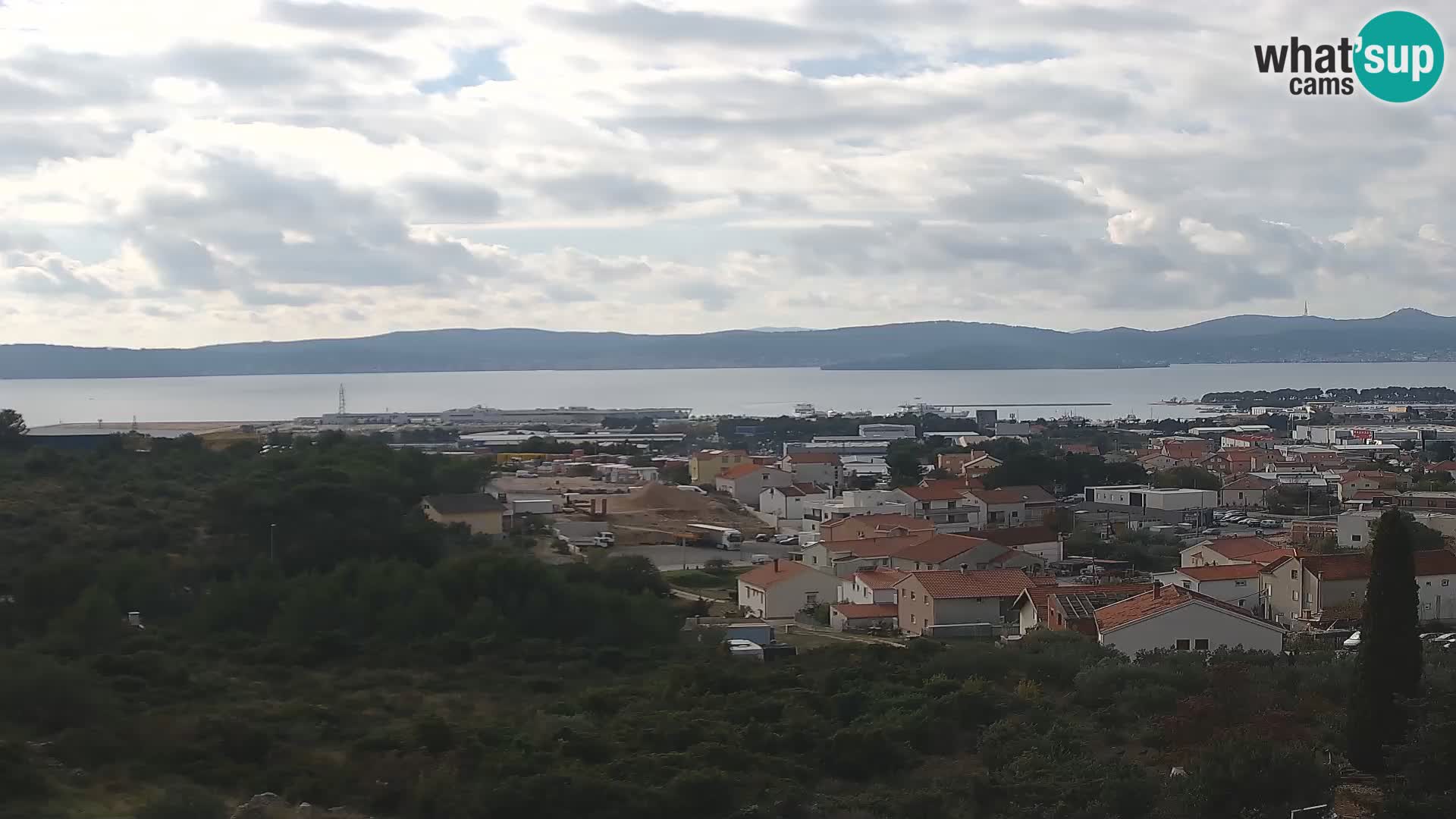 Zadar Port Gazenica Webcam Panorama, Zadar, Croatia