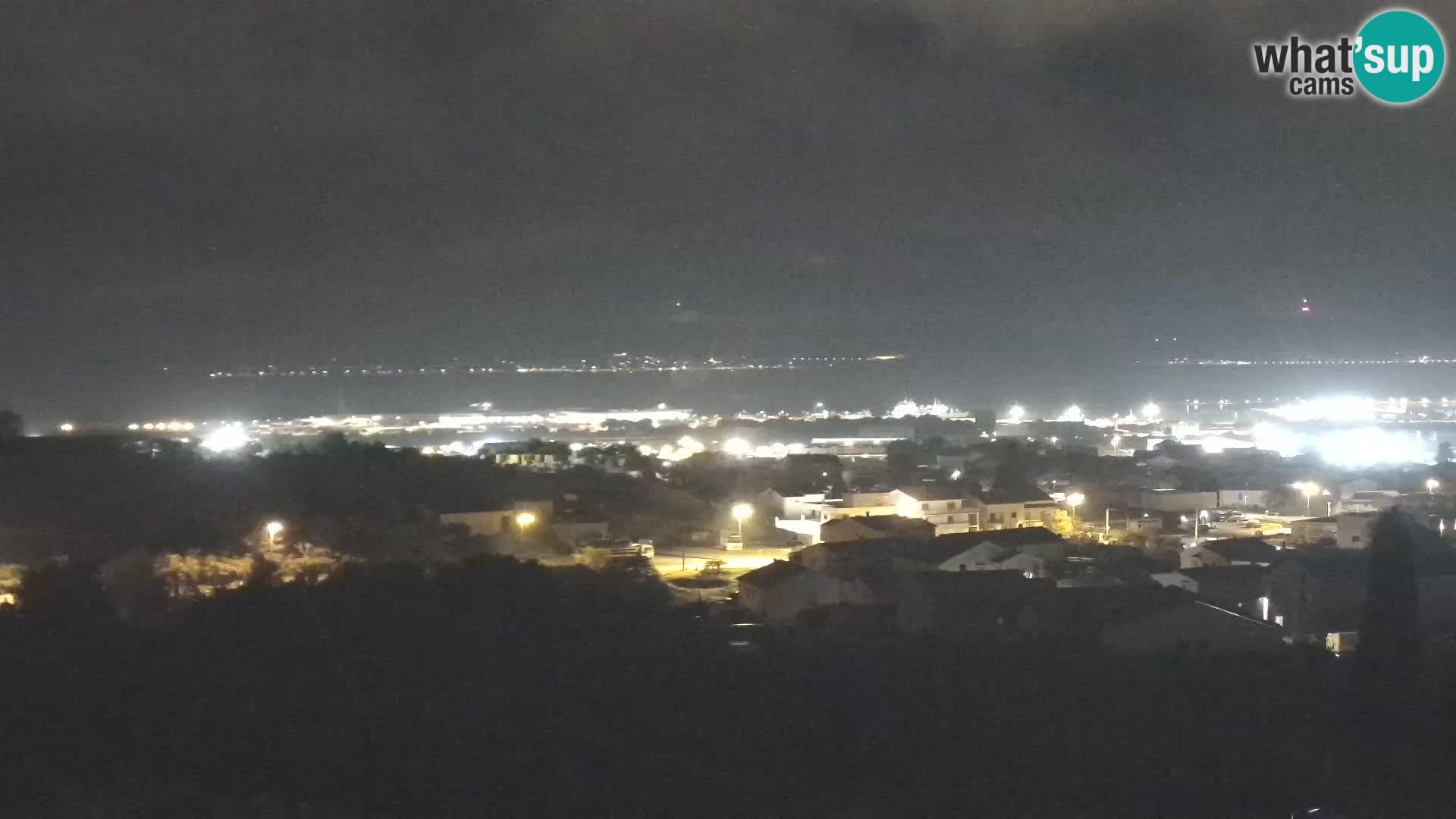 Panoramska web kamera Luke Gaženica u Zadru, Hrvatska