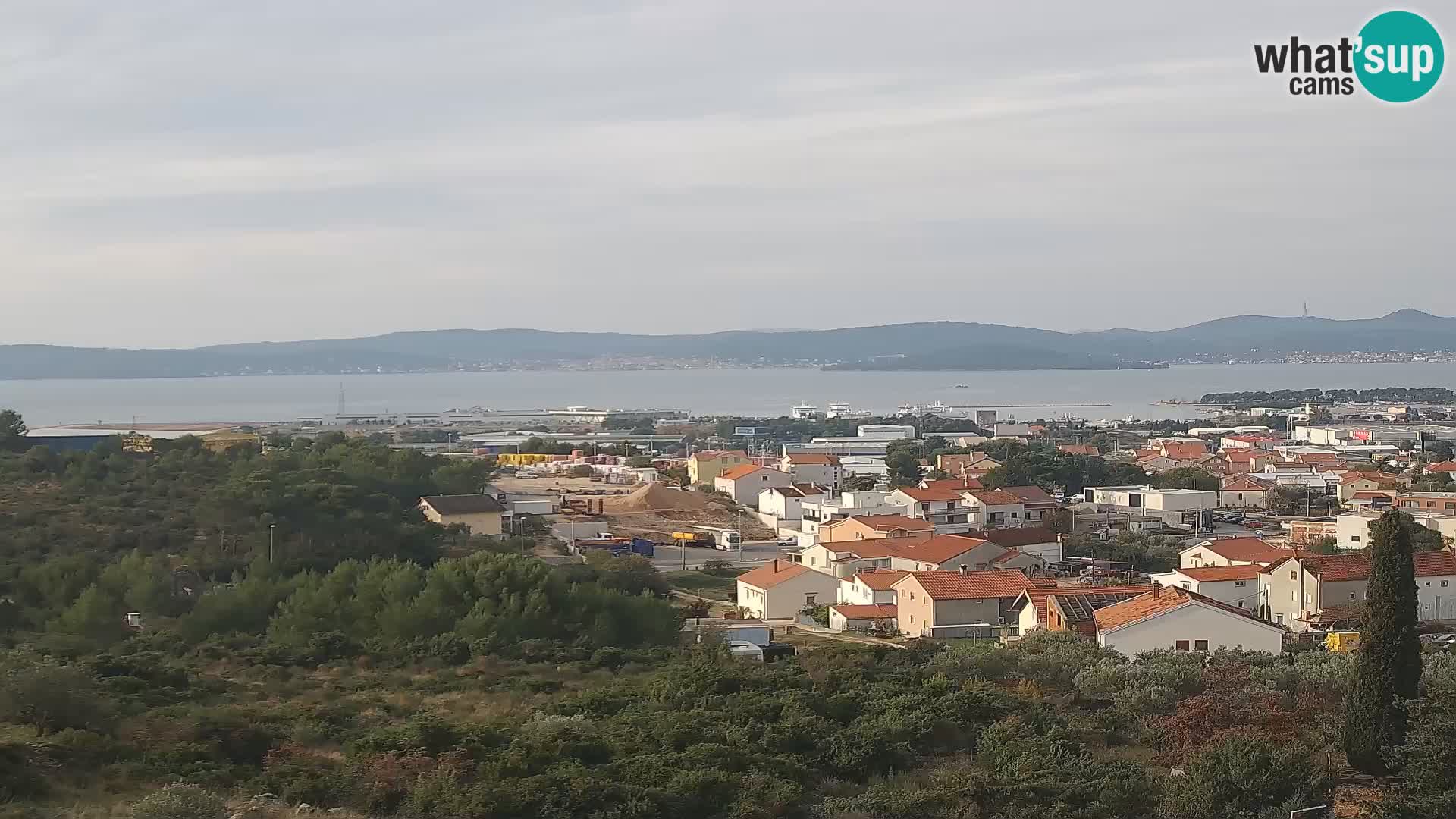 Zadar Port Gazenica Webcam Panorama, Zadar, Croatie