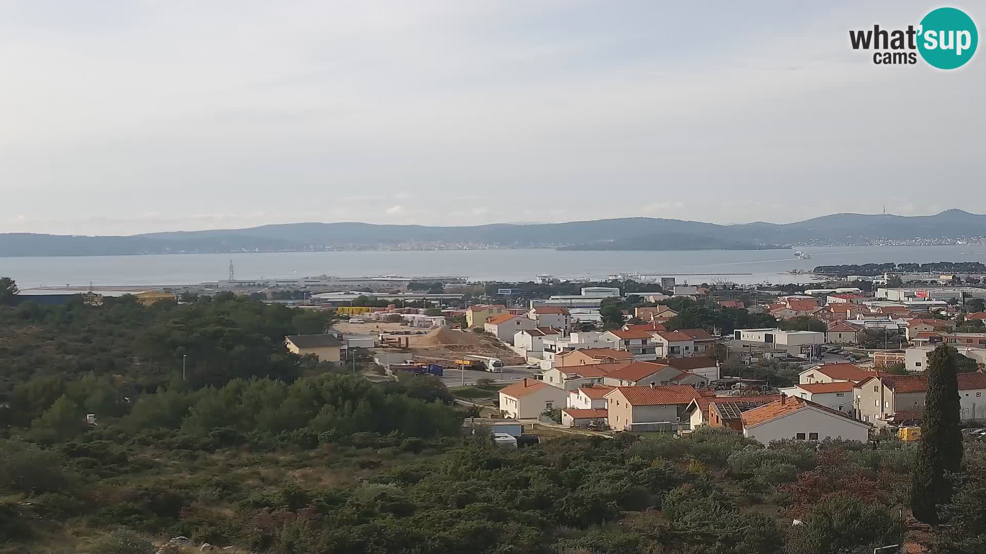 Zadar Port Gazenica Webcam Panorama, Zadar, Croatie