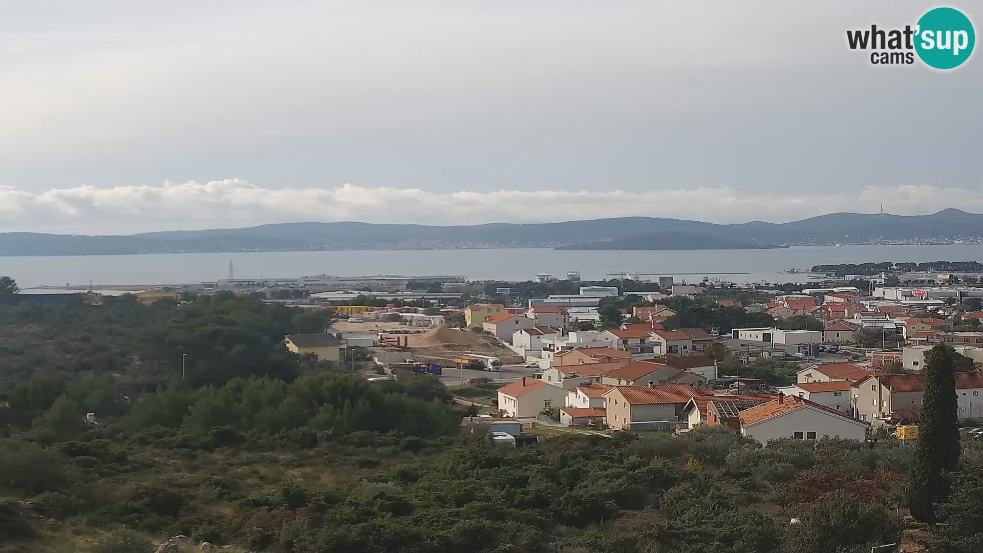 Zadar Port Gazenica Webcam Panorama, Zadar, Croatie