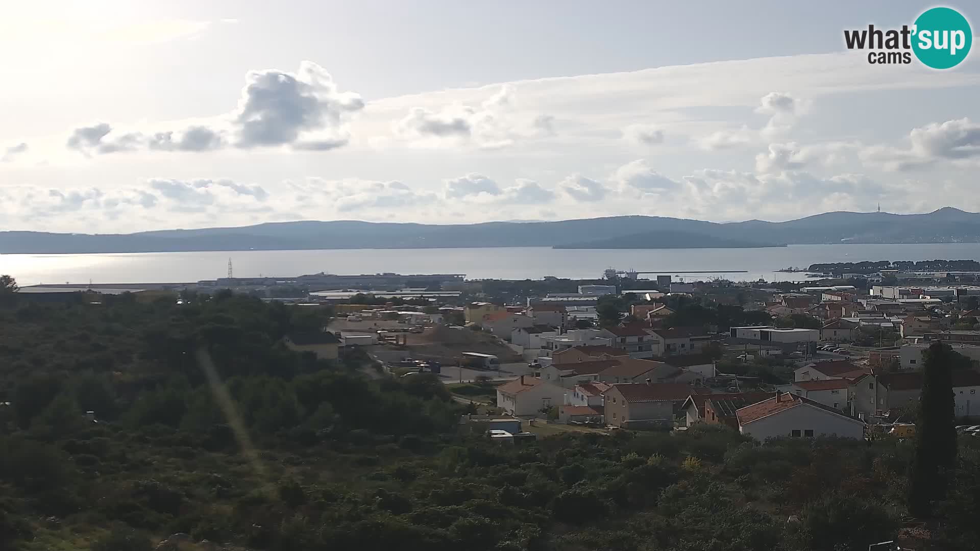 Zadar Pristanišče Gazenica s panoramsko spletno kamero, Zadar, Hrvaška