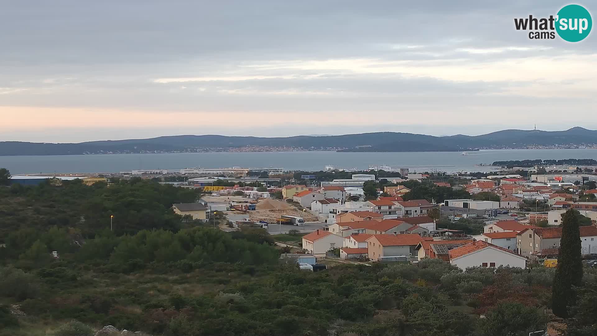 Zadar Porto di Gazenica Webcam Panorama, Zara, Croazia