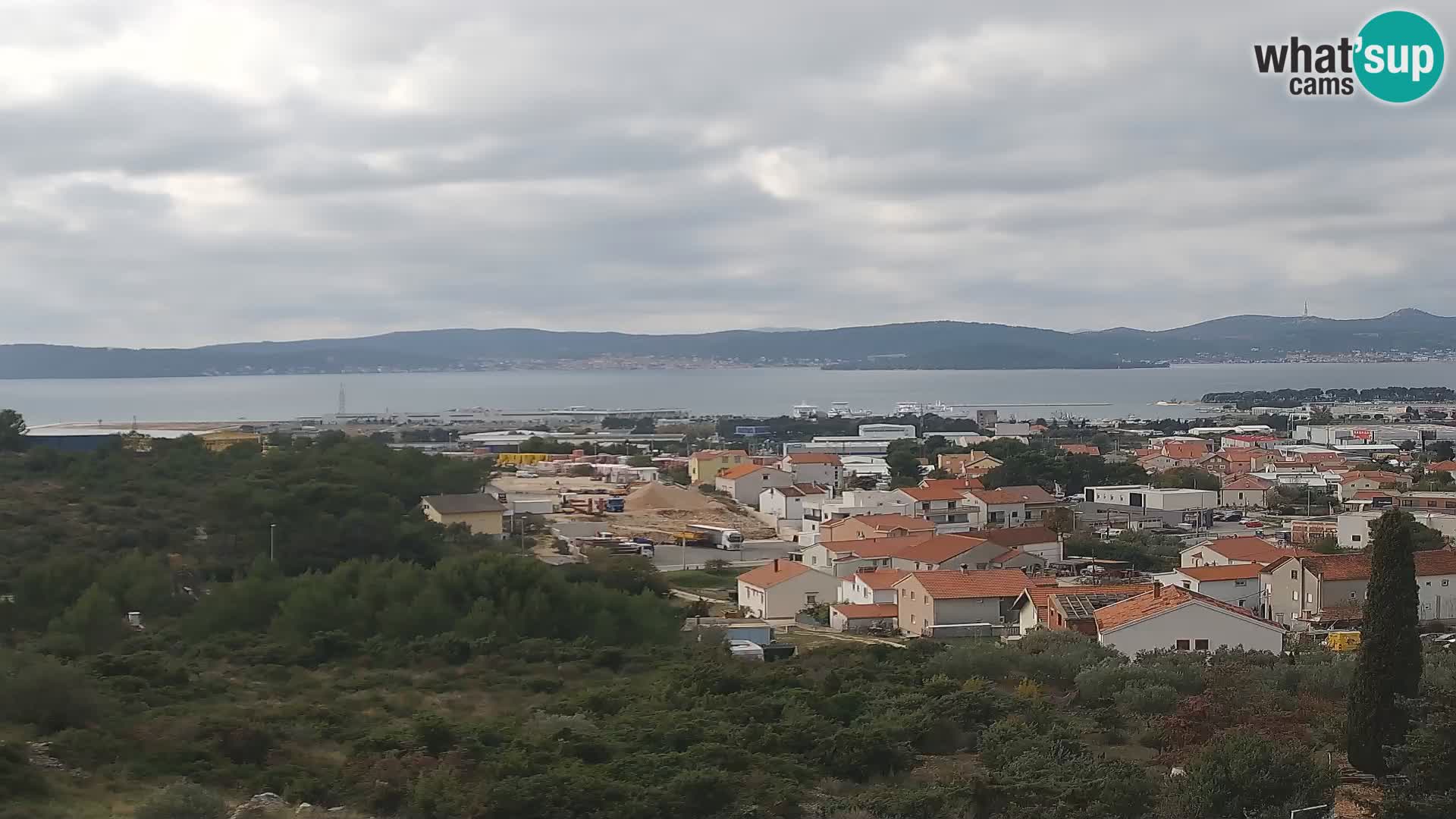 Zadar Port Gazenica Webcam Panorama, Zadar, Croatie