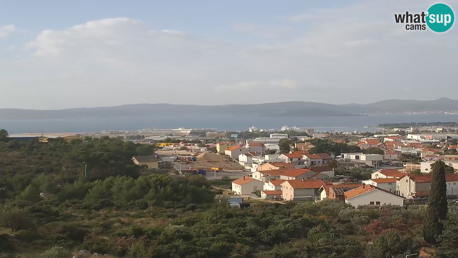 Zadar Port Gazenica Webcam Panorama, Zadar, Croatie