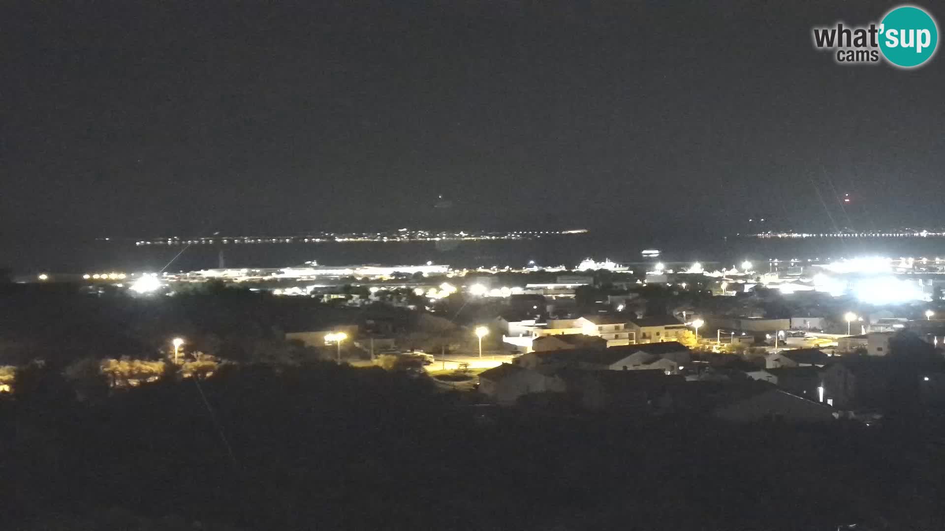 Zadar Pristanišče Gazenica s panoramsko spletno kamero, Zadar, Hrvaška