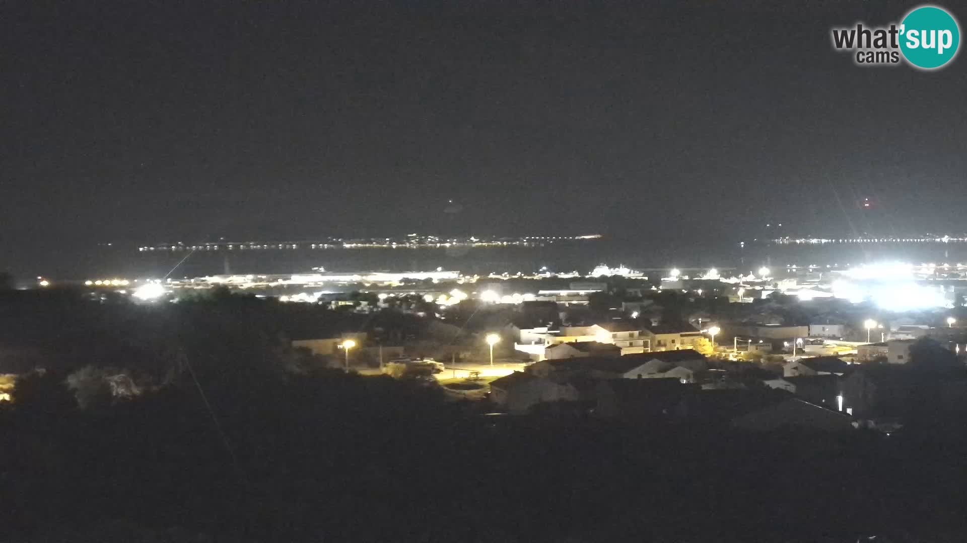 Zadar Pristanišče Gazenica s panoramsko spletno kamero, Zadar, Hrvaška