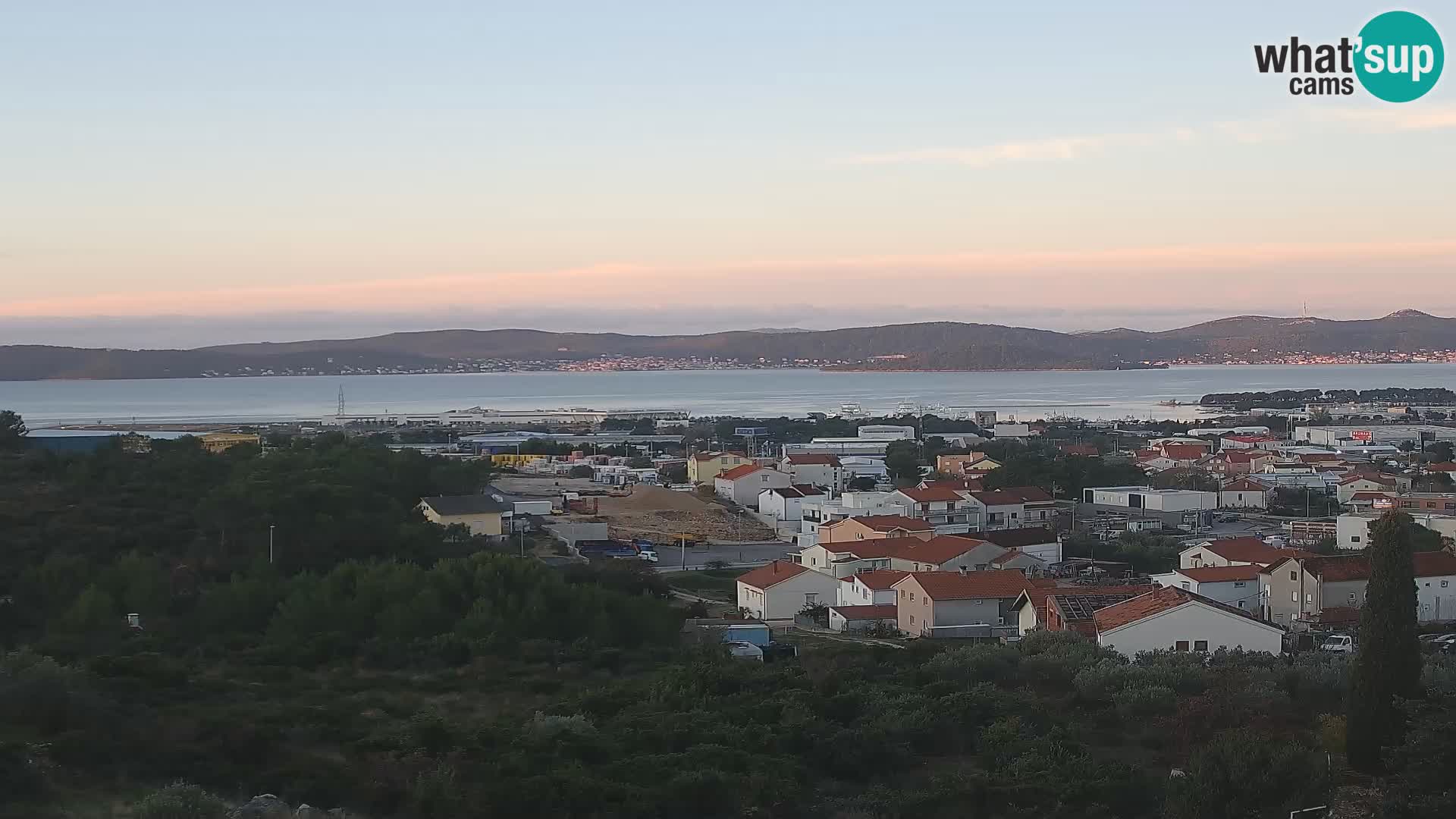 Zadar Port Gazenica Webcam Panorama, Zadar, Kroatien