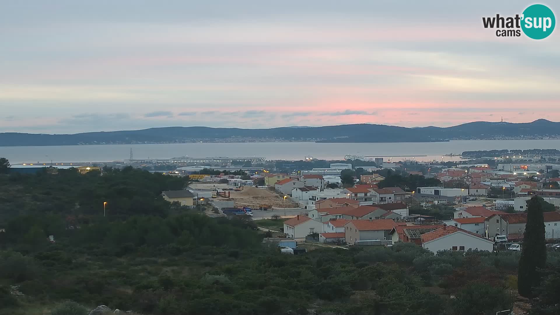 Zadar Porto di Gazenica Webcam Panorama, Zara, Croazia