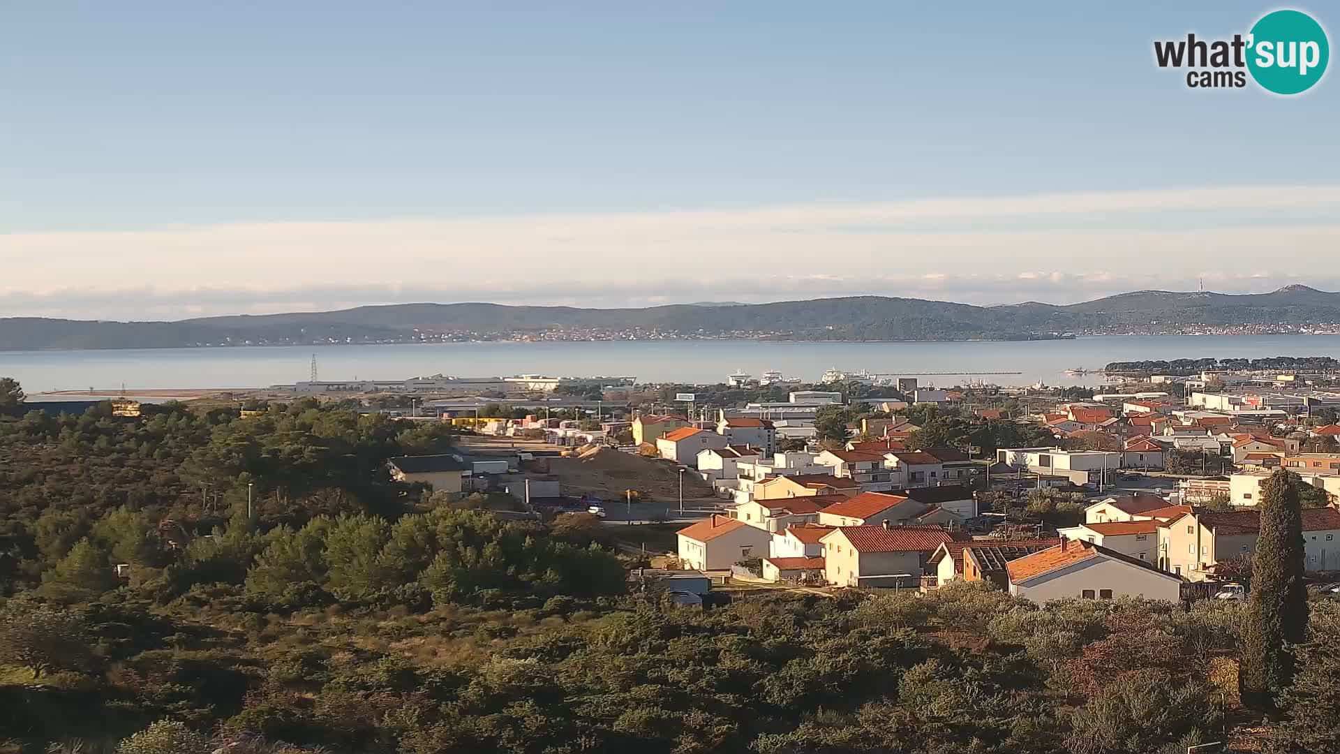 Zadar Port Gazenica Webcam Panorama, Zadar, Kroatien