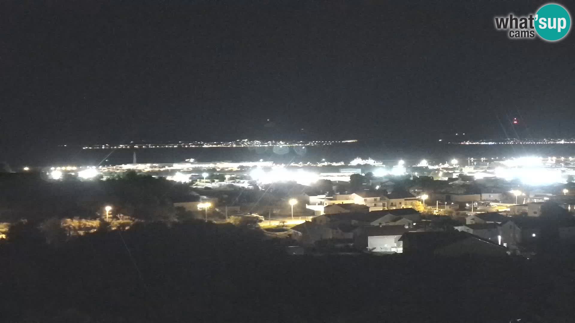 Panoramska web kamera Luke Gaženica u Zadru, Hrvatska