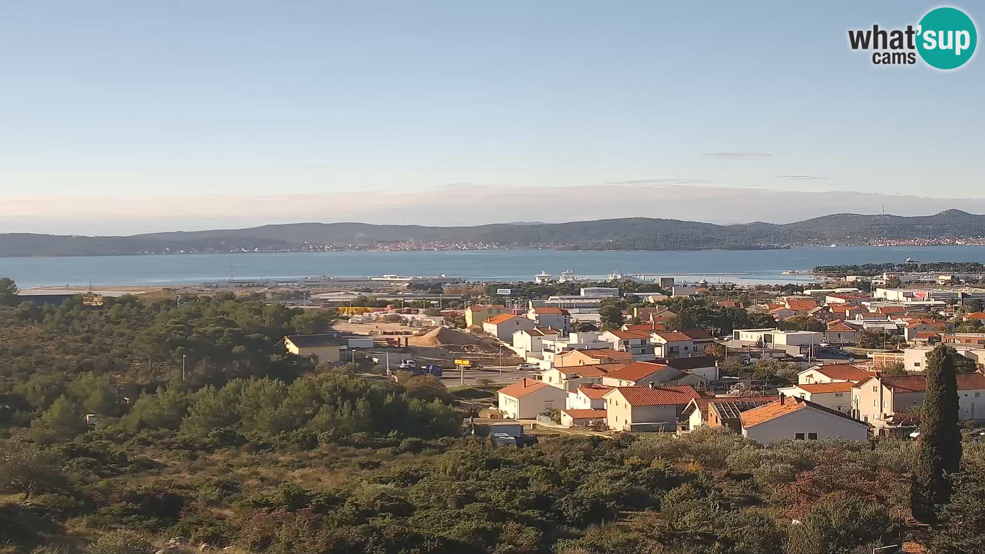Zadar Port Gazenica Webcam Panorama, Zadar, Croatie