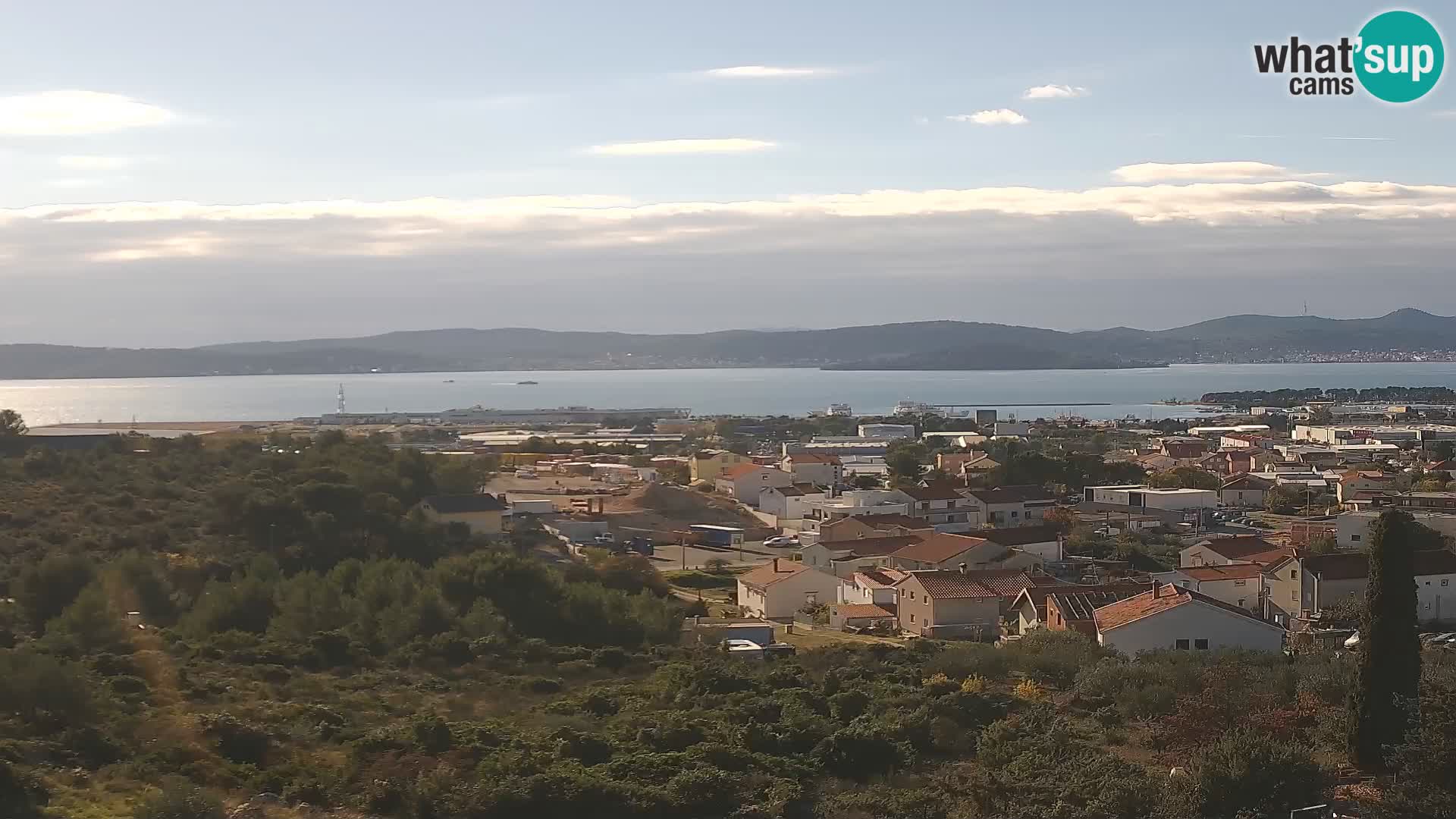Zadar Porto di Gazenica Webcam Panorama, Zara, Croazia