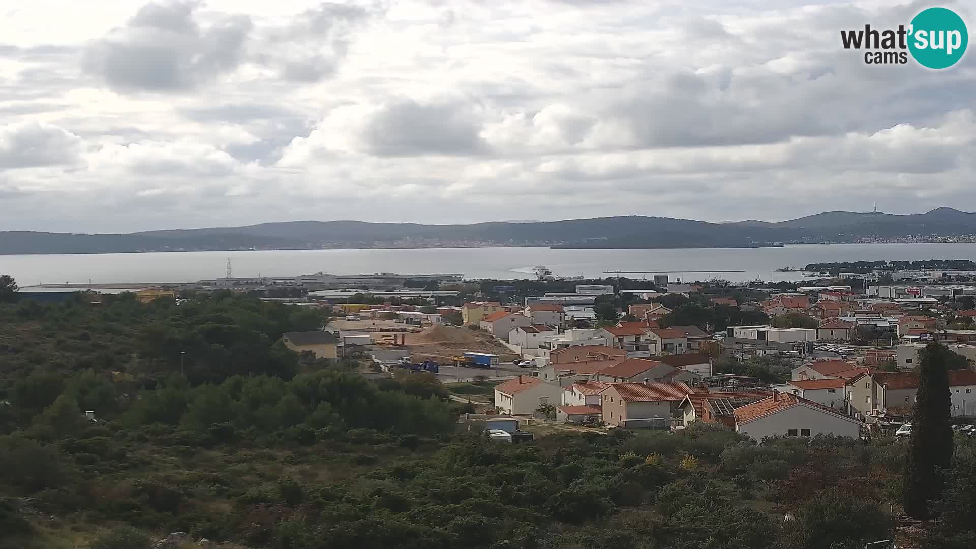 Zadar Port Gazenica Webcam Panorama, Zadar, Croatie