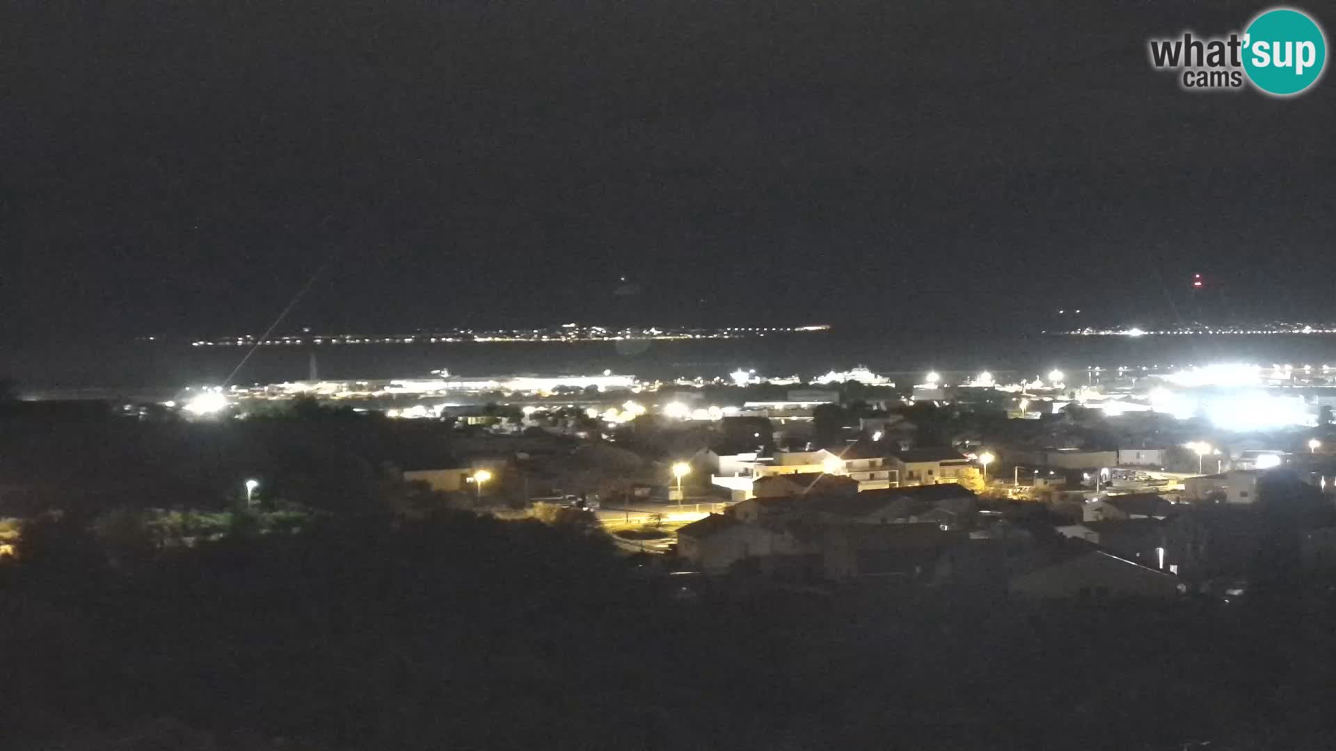 Panoramska web kamera Luke Gaženica u Zadru, Hrvatska