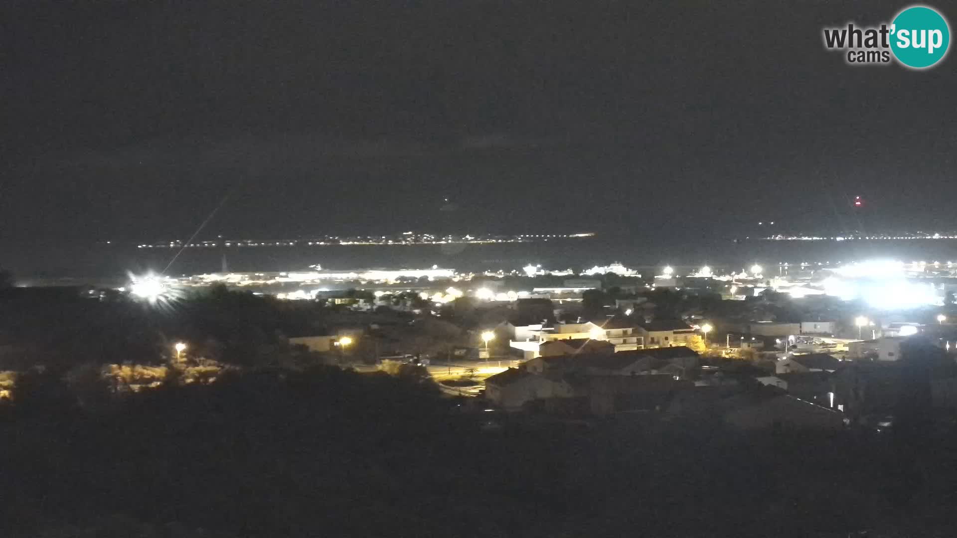 Panorama de la Webcam del Puerto Gazenica de Zadar, Zadar, Croacia