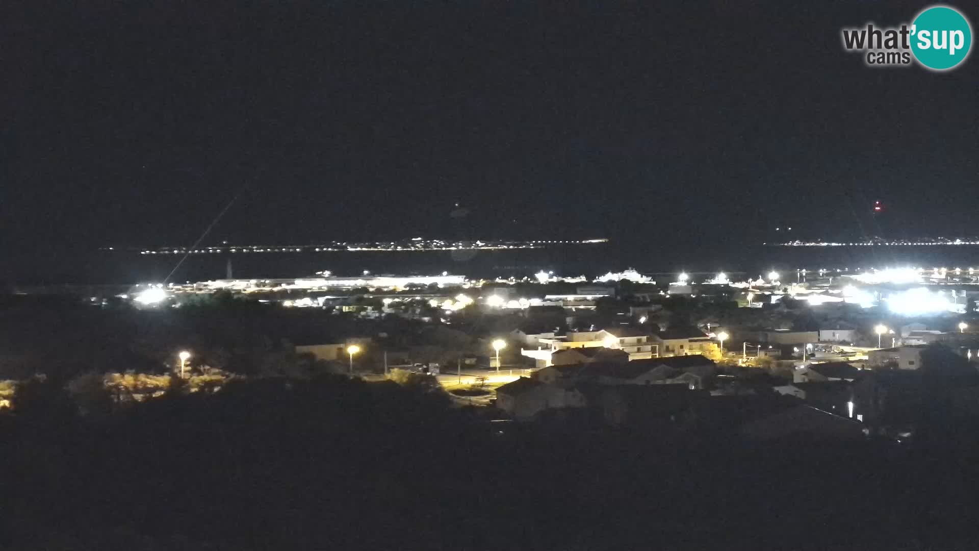 Panoramska web kamera Luke Gaženica u Zadru, Hrvatska