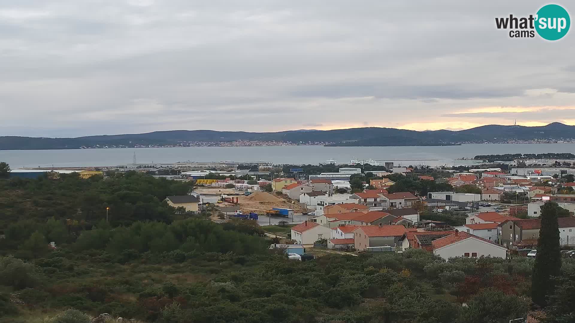 Zadar Port Gazenica Webcam Panorama, Zadar, Croatia