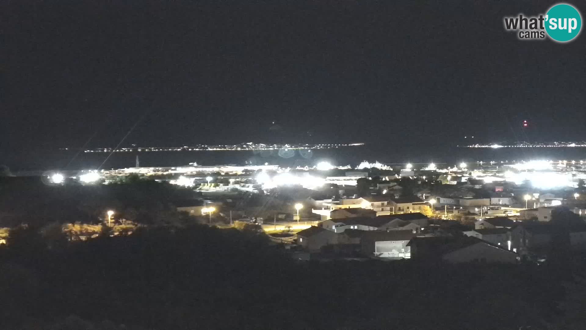 Panoramska web kamera Luke Gaženica u Zadru, Hrvatska