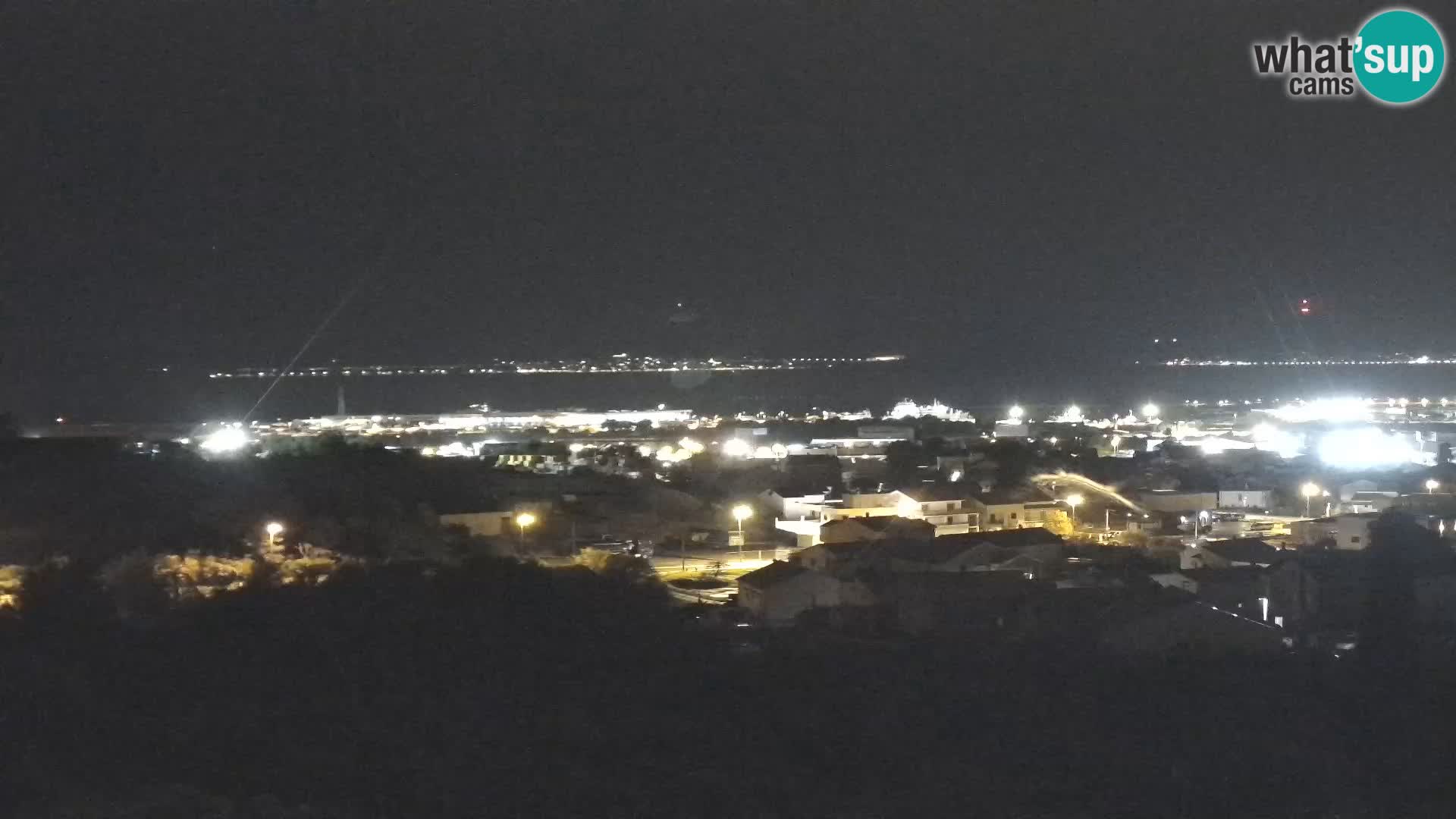 Panorama de la Webcam del Puerto Gazenica de Zadar, Zadar, Croacia