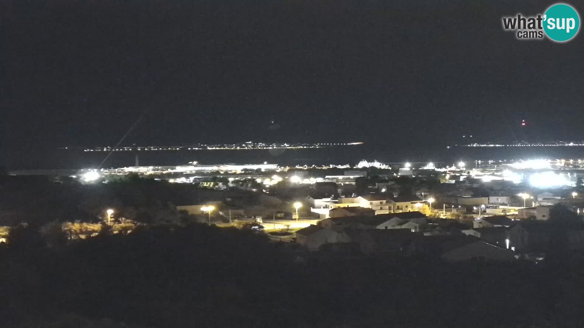 Panorama de la Webcam del Puerto Gazenica de Zadar, Zadar, Croacia