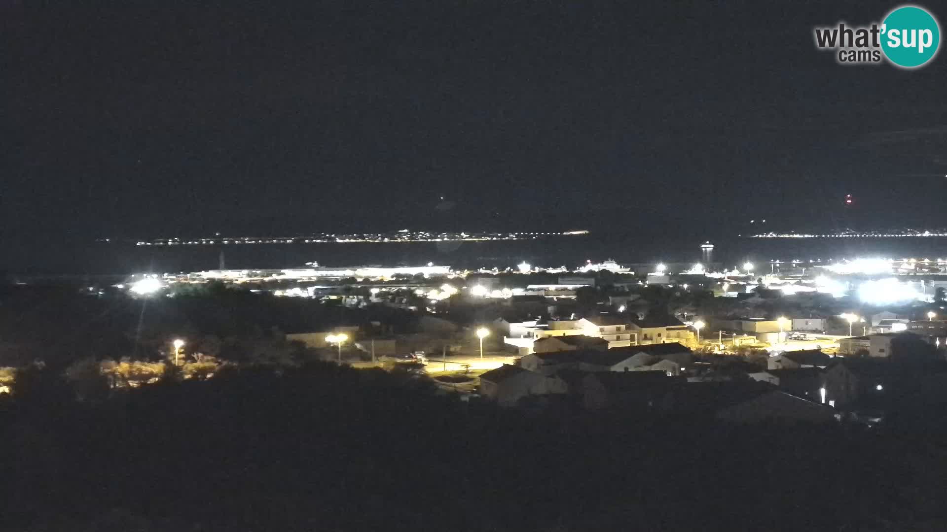 Panoramska web kamera Luke Gaženica u Zadru, Hrvatska