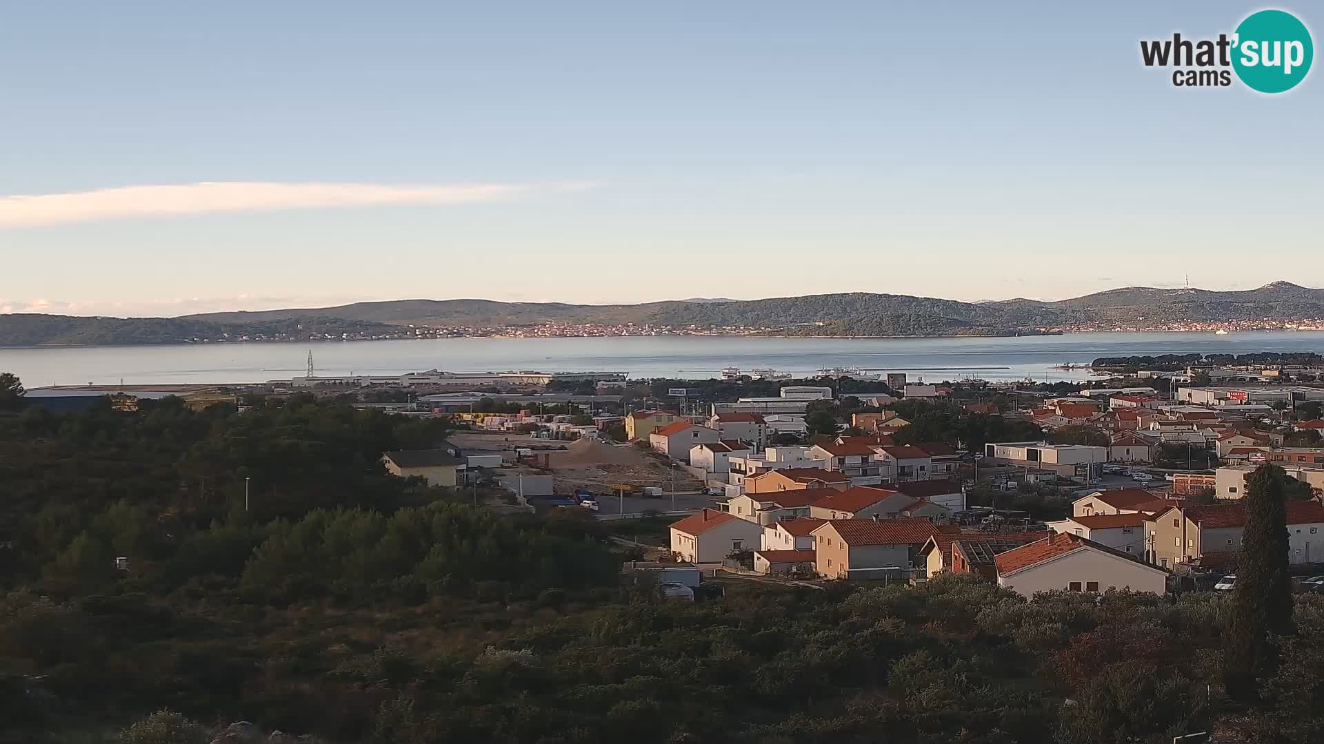 Zadar Port Gazenica Webcam Panorama, Zadar, Croatie