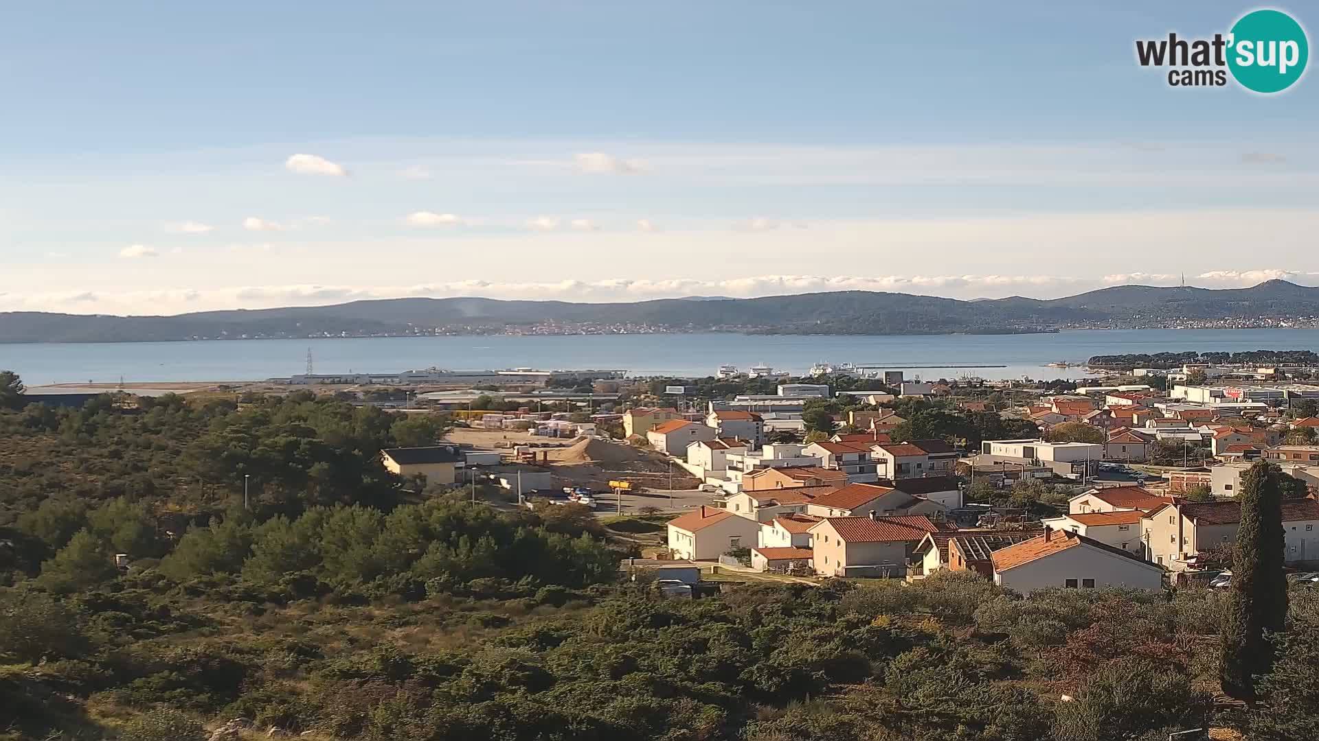 Zadar Port Gazenica Webcam Panorama, Zadar, Kroatien