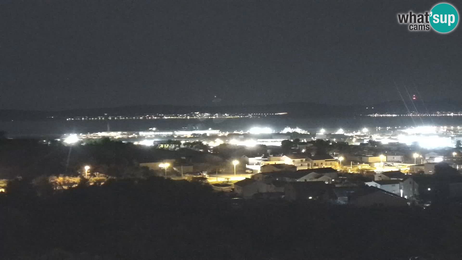 Zadar Pristanišče Gazenica s panoramsko spletno kamero, Zadar, Hrvaška