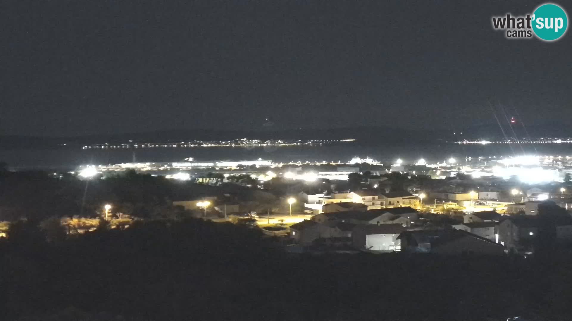 Panoramska web kamera Luke Gaženica u Zadru, Hrvatska