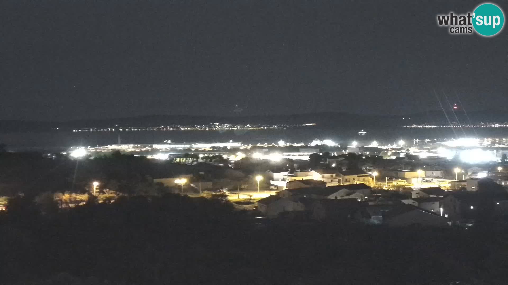 Zadar Pristanišče Gazenica s panoramsko spletno kamero, Zadar, Hrvaška