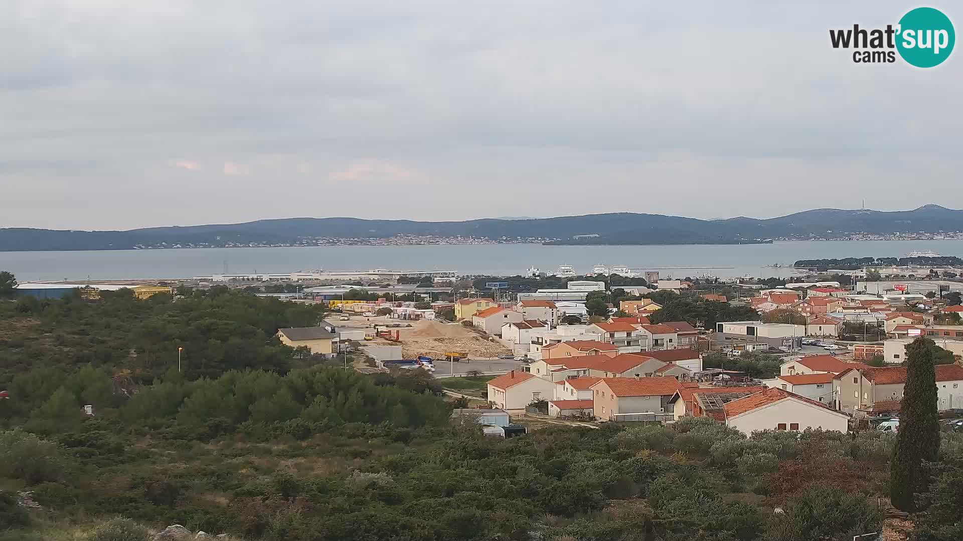 Zadar Port Gazenica Webcam Panorama, Zadar, Croatie