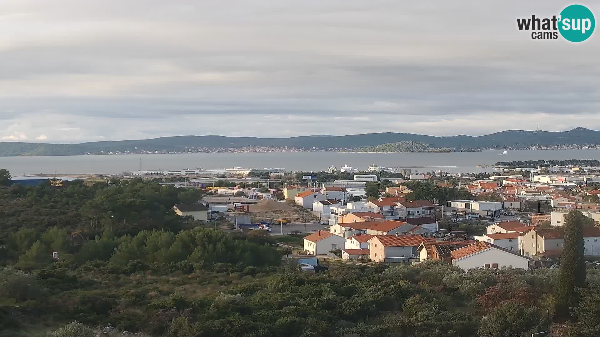 Zadar Port Gazenica Webcam Panorama, Zadar, Croatie