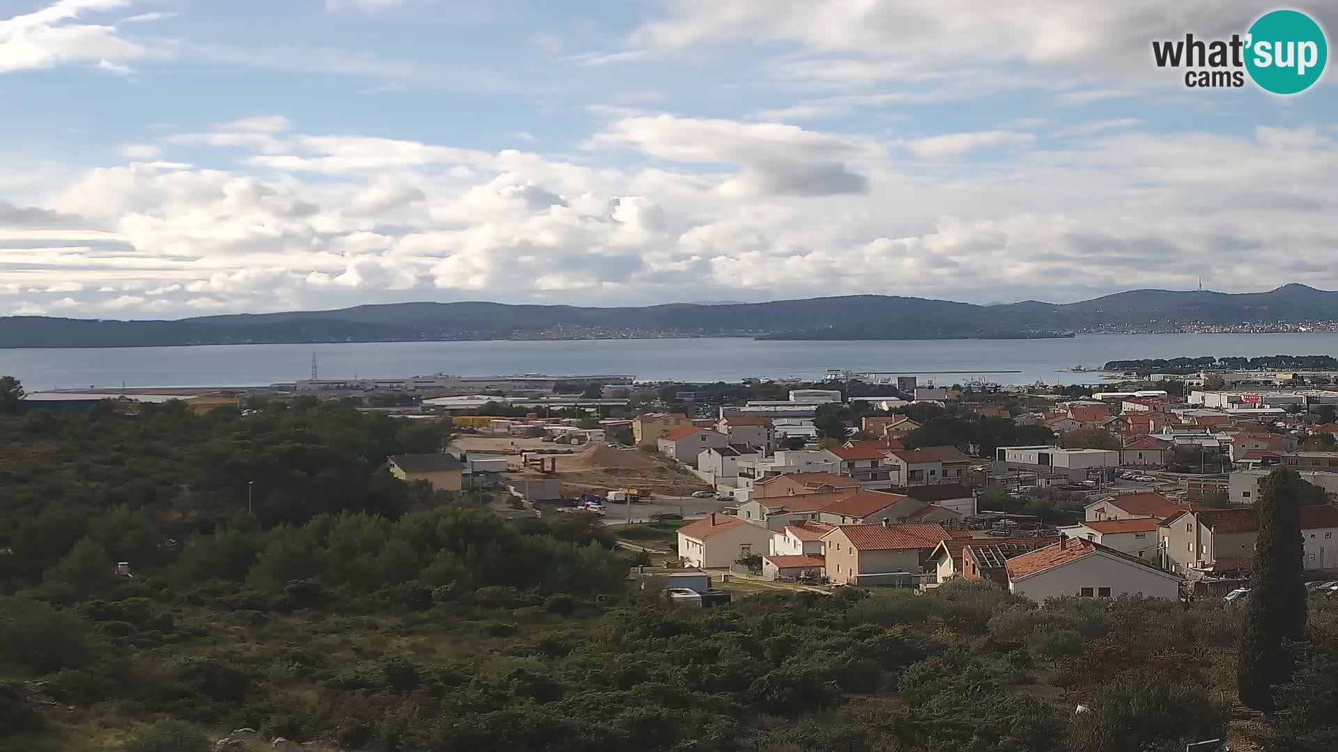 Zadar Port Gazenica Webcam Panorama, Zadar, Kroatien