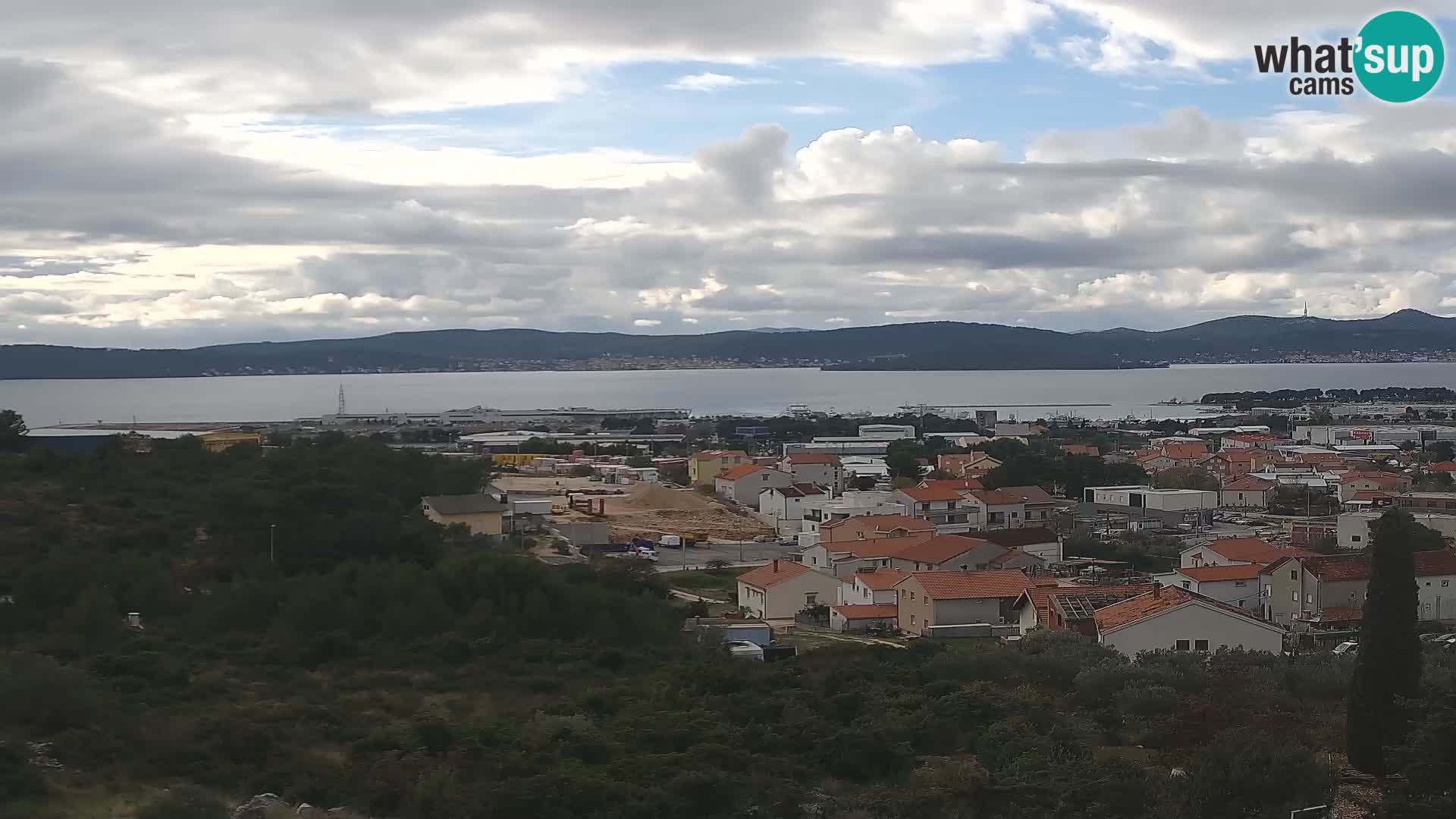 Zadar Port Gazenica Webcam Panorama, Zadar, Kroatien