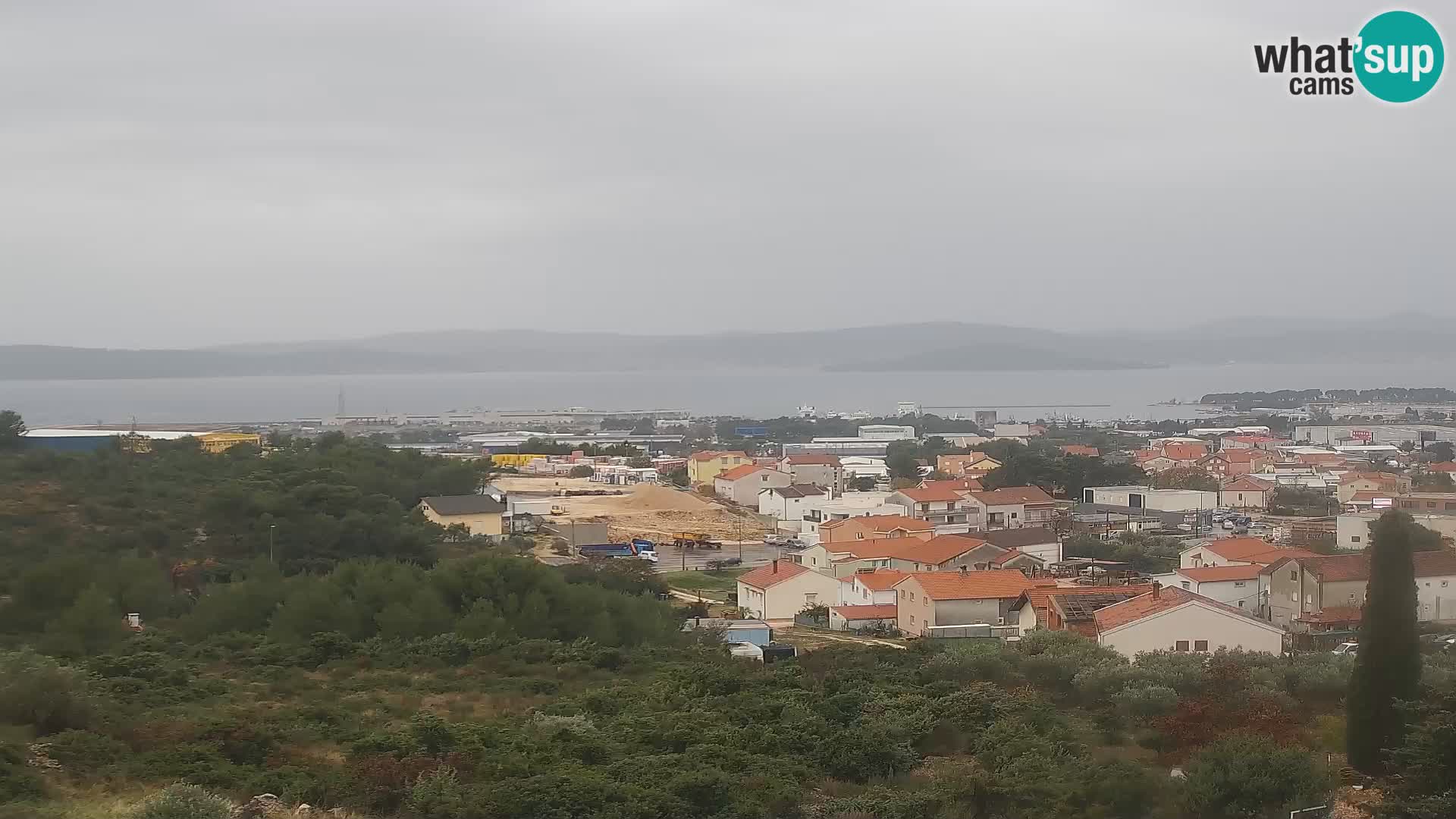 Panoramska web kamera Luke Gaženica u Zadru, Hrvatska