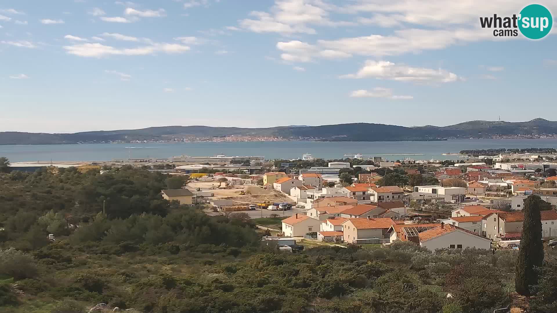 Zadar Port Gazenica Webcam Panorama, Zadar, Kroatien