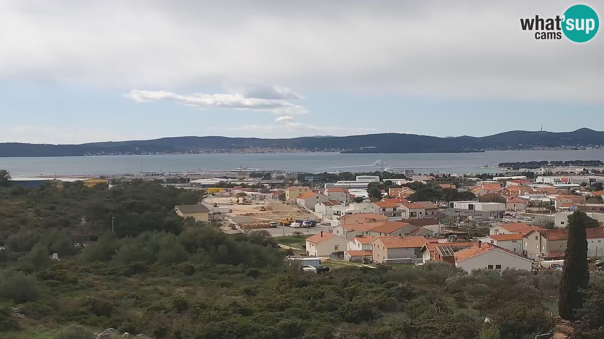 Zadar Port Gazenica Webcam Panorama, Zadar, Croatia