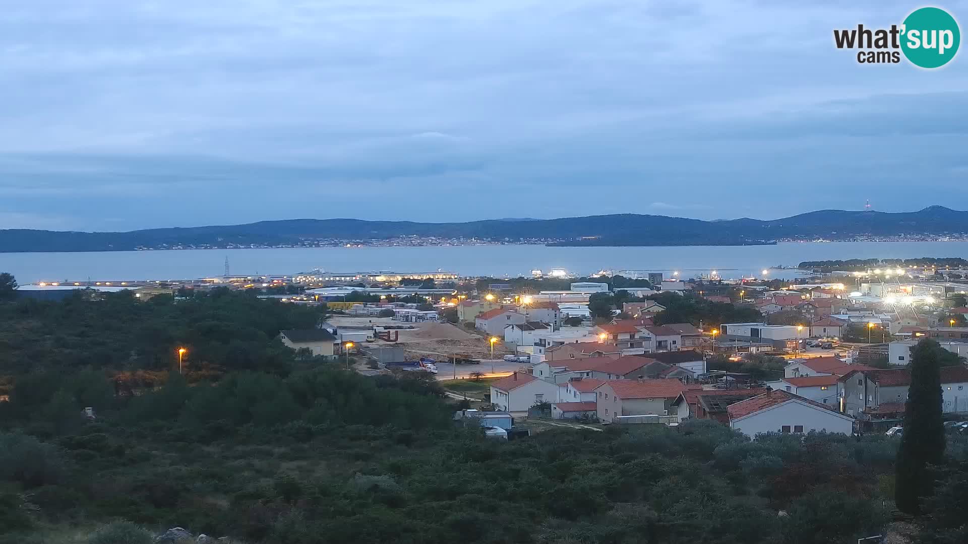 Zadar Port Gazenica Webcam Panorama, Zadar, Croatia