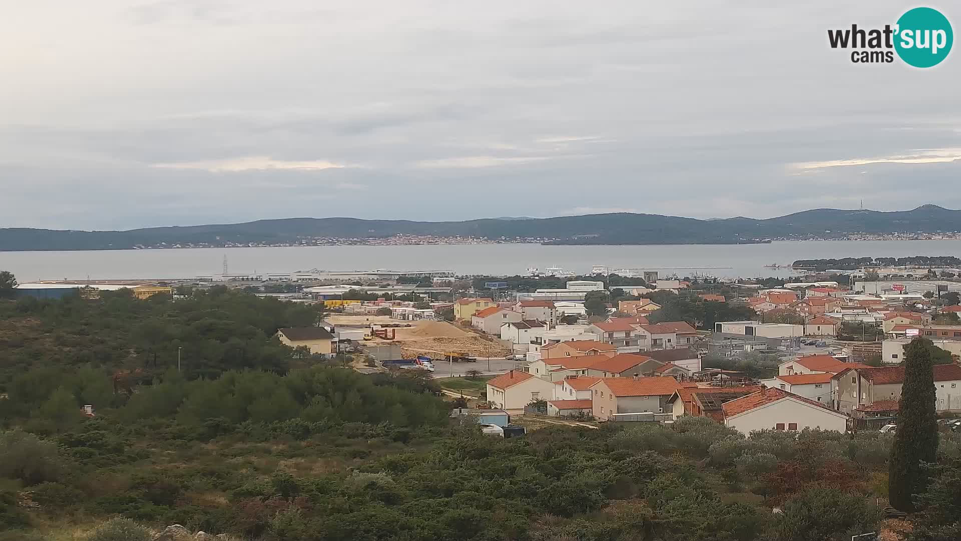 Zadar Port Gazenica Webcam Panorama, Zadar, Croatia