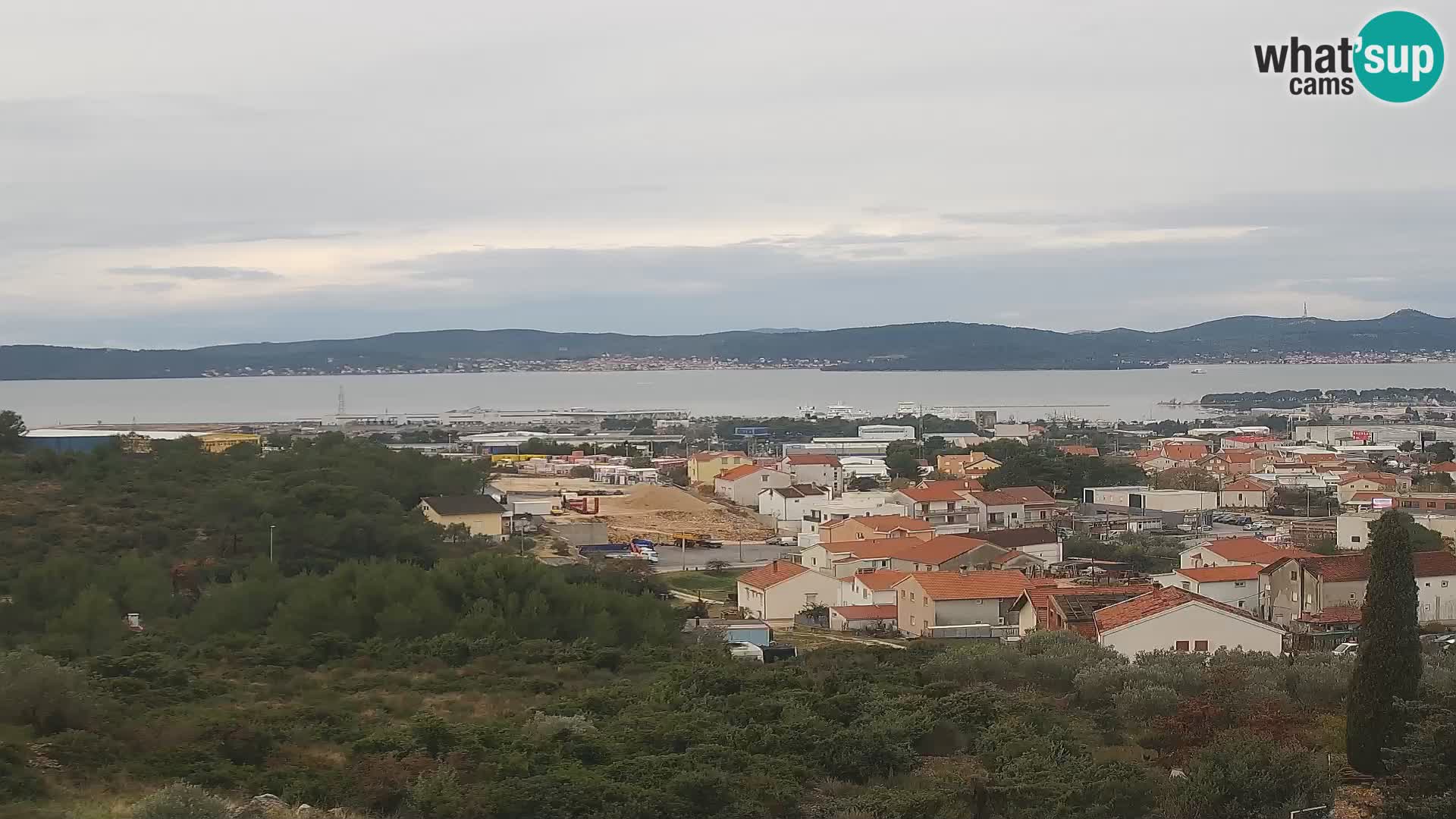 Zadar Port Gazenica Webcam Panorama, Zadar, Croatie
