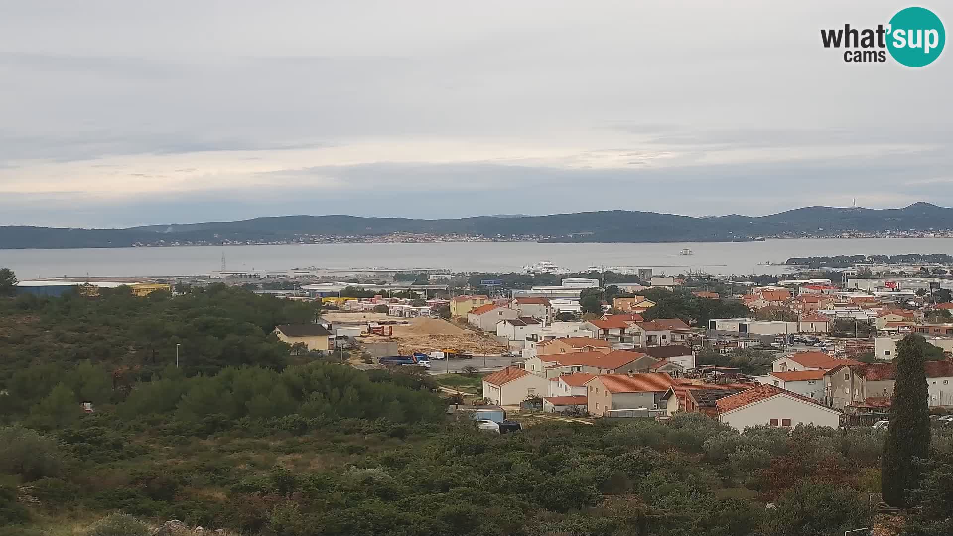Zadar Port Gazenica Webcam Panorama, Zadar, Croatia