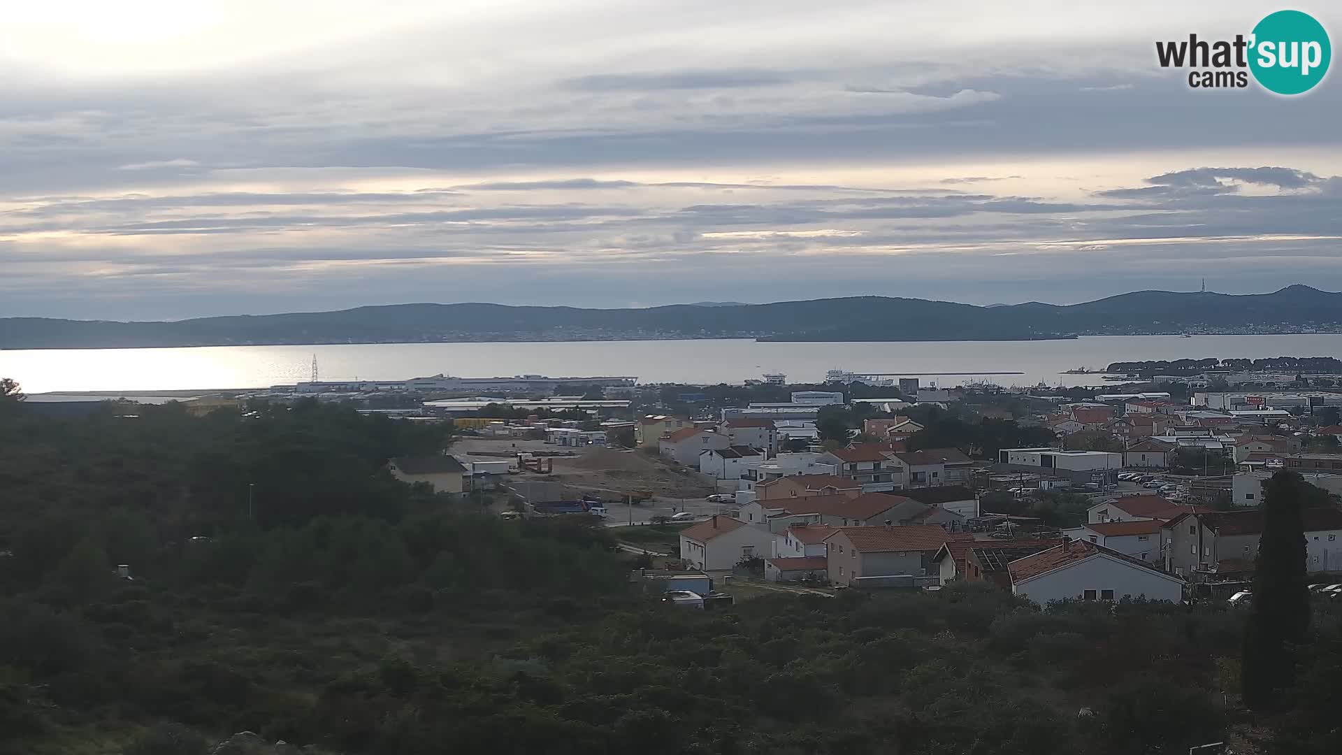 Zadar Port Gazenica Webcam Panorama, Zadar, Croatie