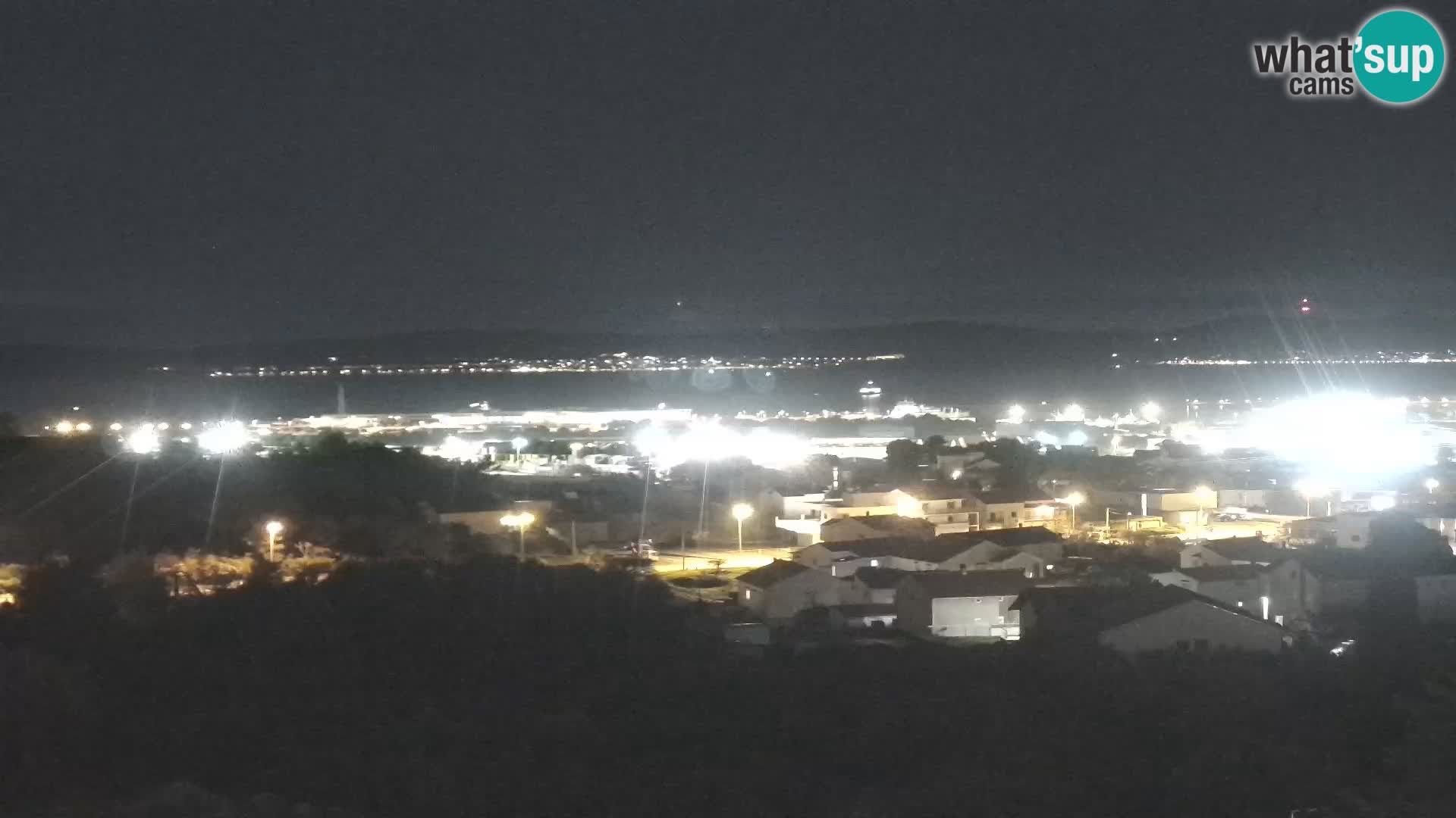 Panoramska web kamera Luke Gaženica u Zadru, Hrvatska