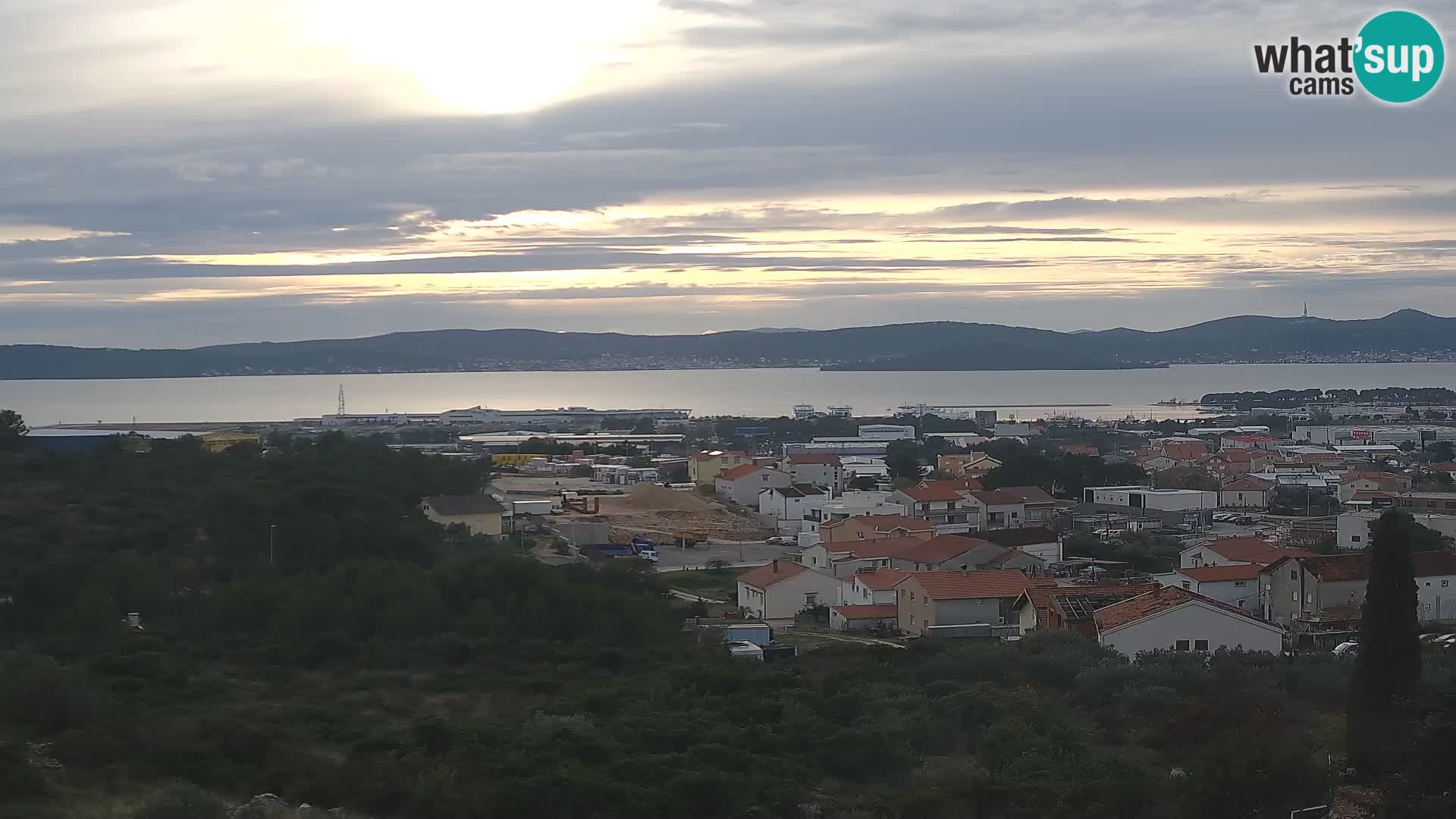 Zadar Port Gazenica Webcam Panorama, Zadar, Croatia