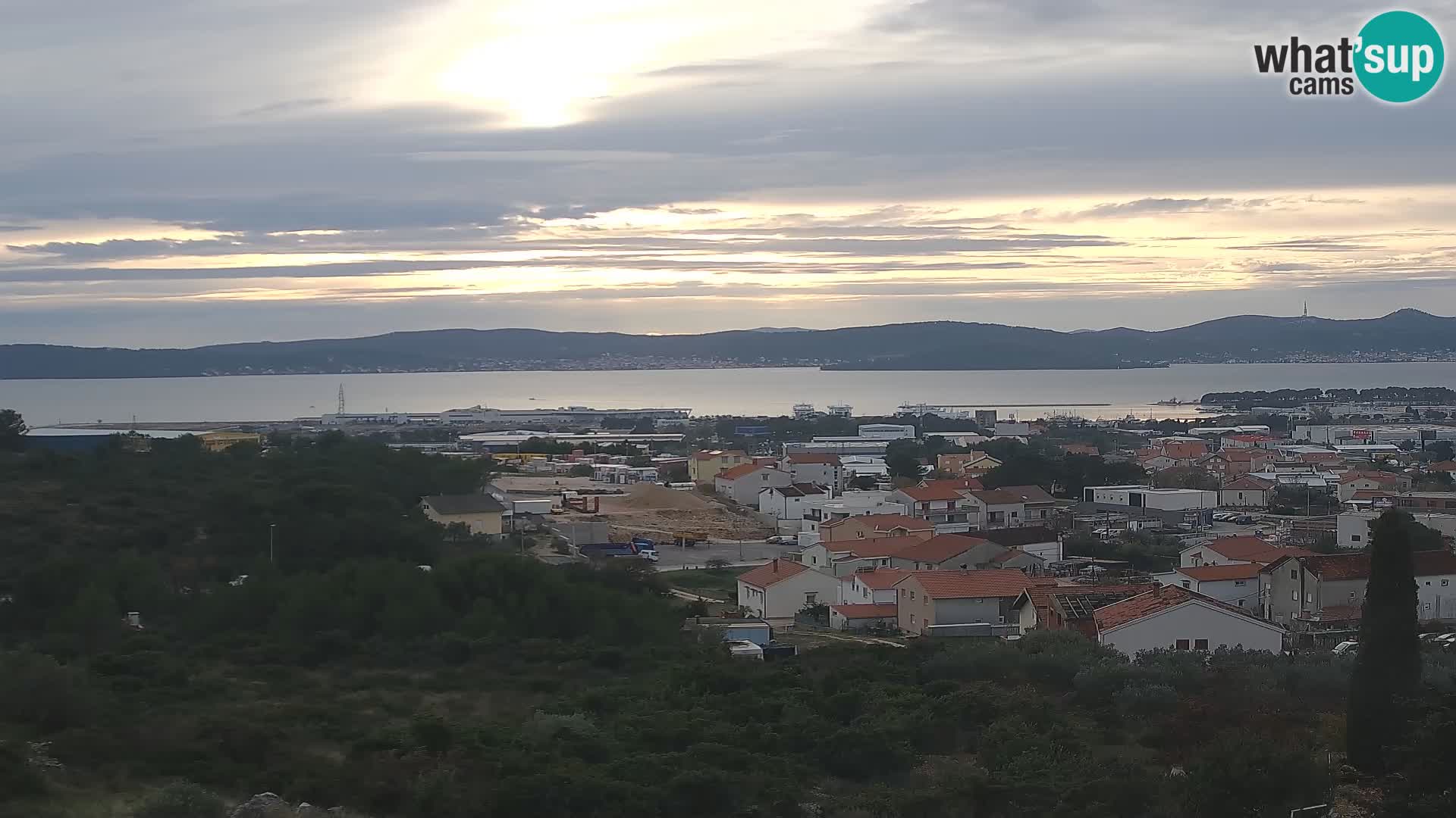 Zadar Porto di Gazenica Webcam Panorama, Zara, Croazia
