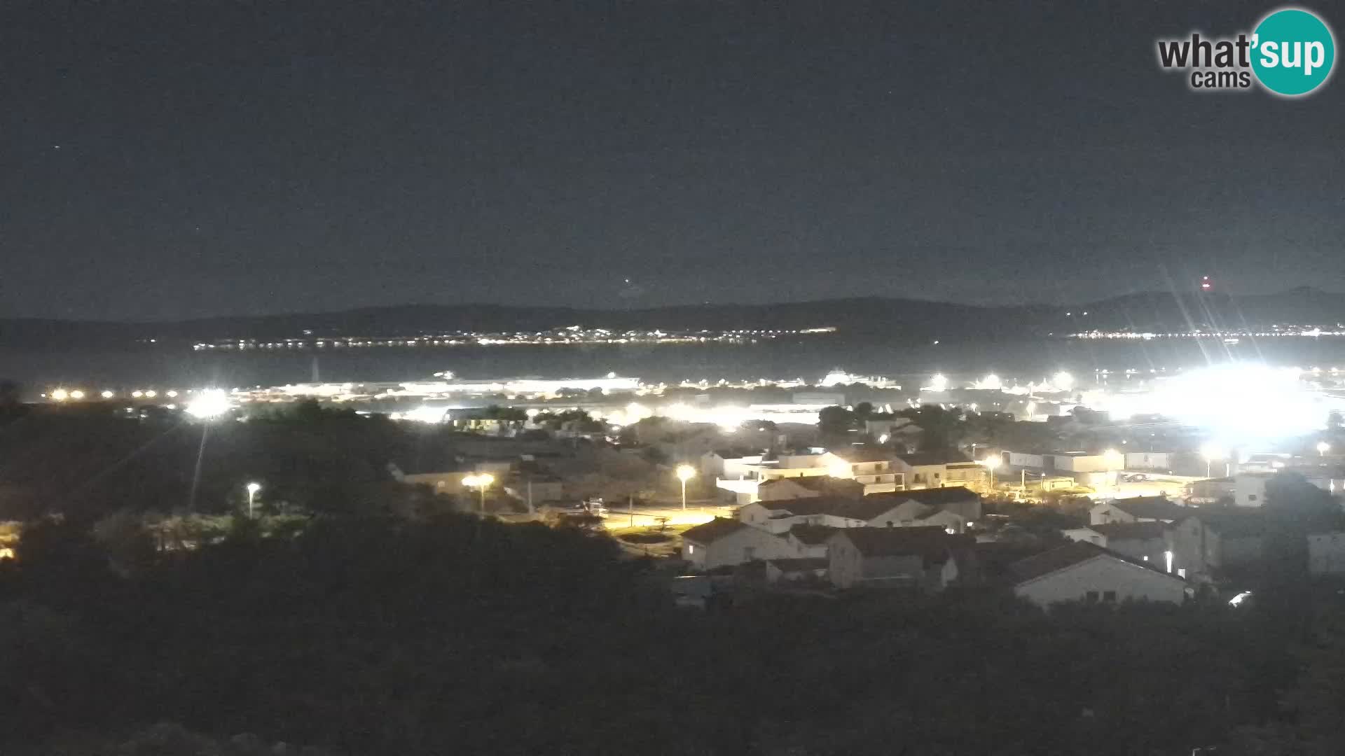Panorama de la Webcam del Puerto Gazenica de Zadar, Zadar, Croacia