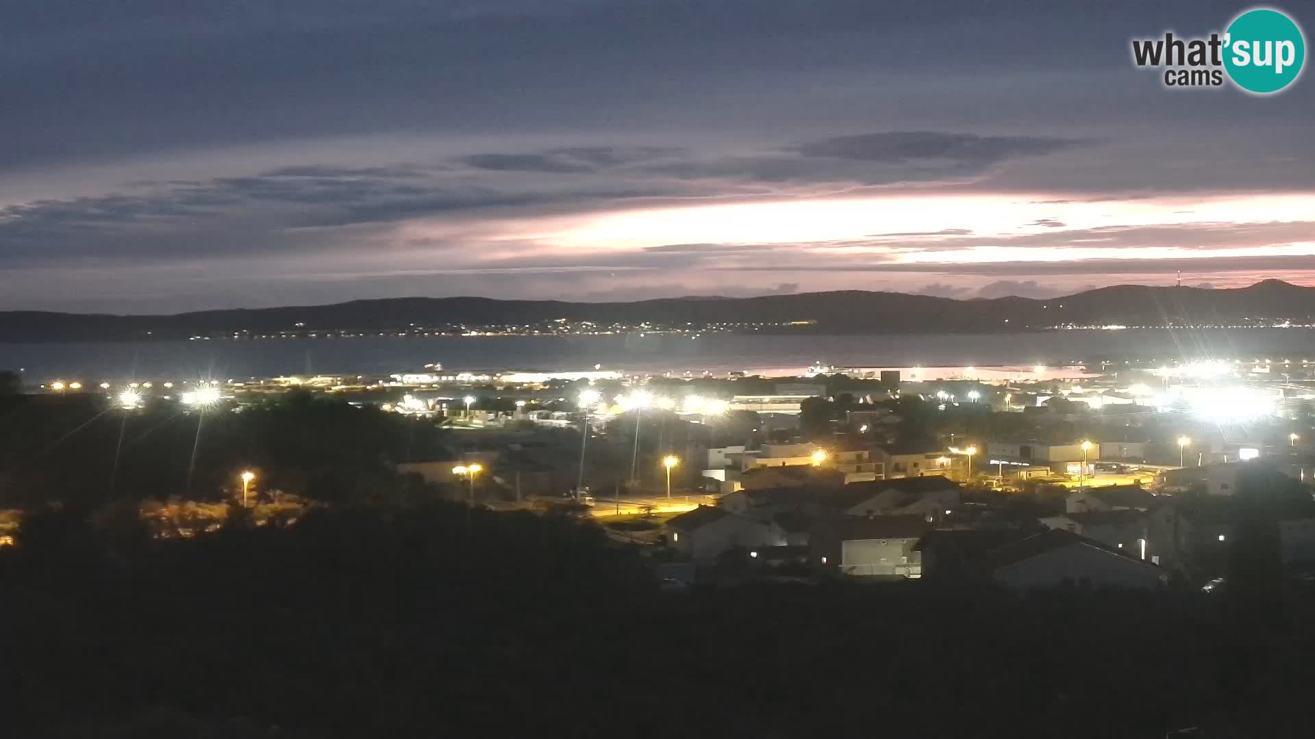 Zadar Port Gazenica Webcam Panorama, Zadar, Kroatien