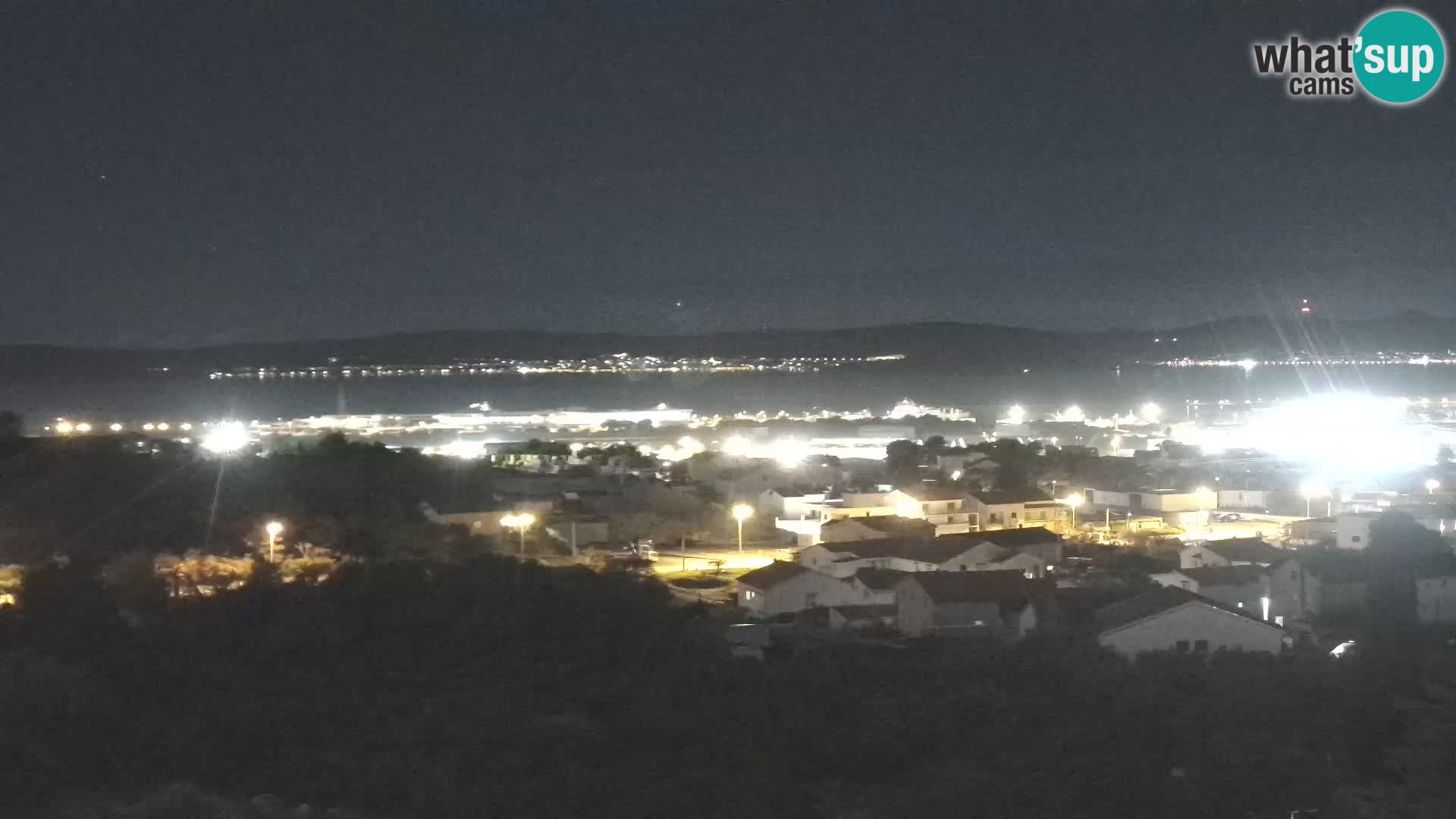 Zadar Pristanišče Gazenica s panoramsko spletno kamero, Zadar, Hrvaška