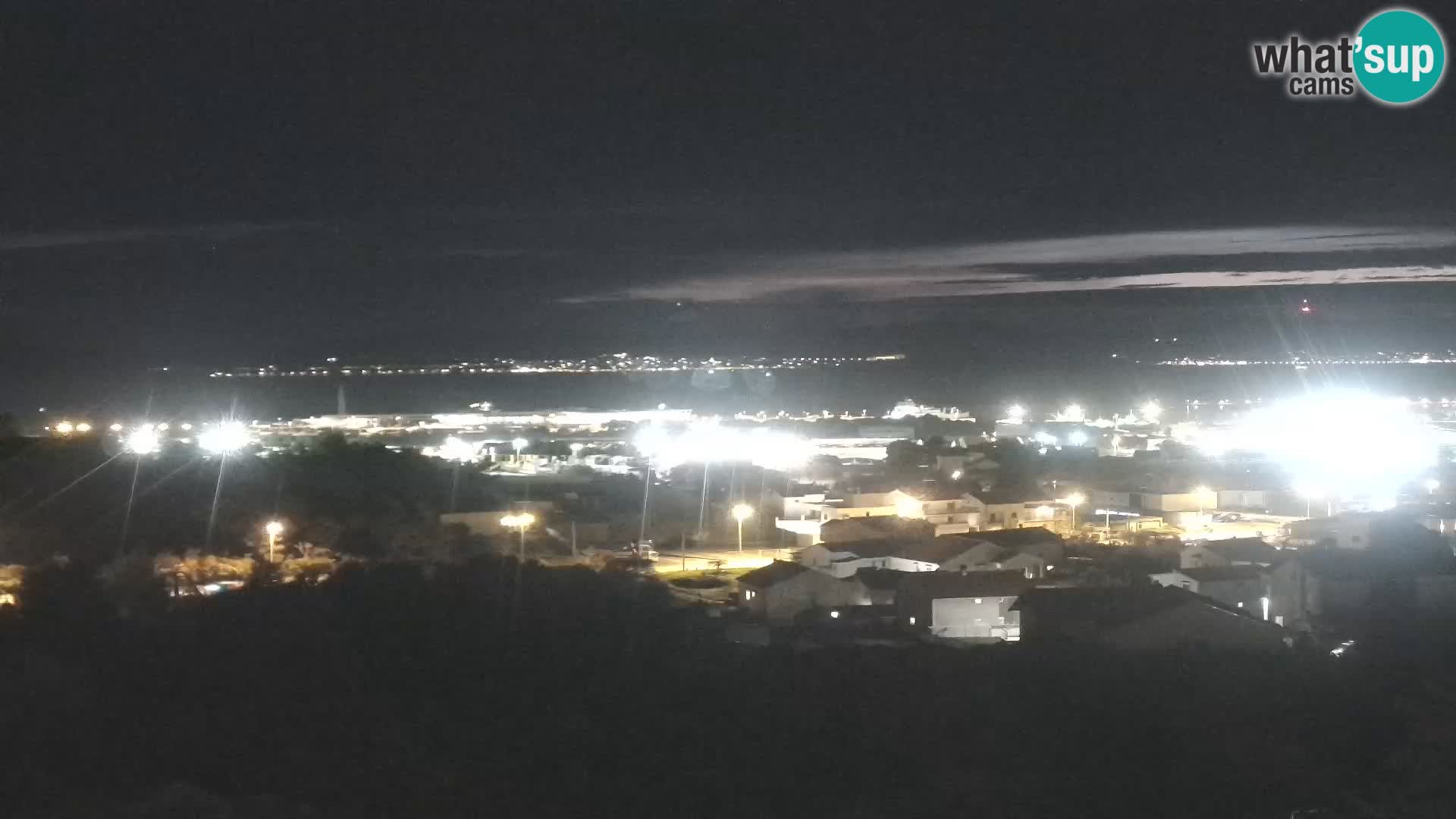 Panorama de la Webcam del Puerto Gazenica de Zadar, Zadar, Croacia